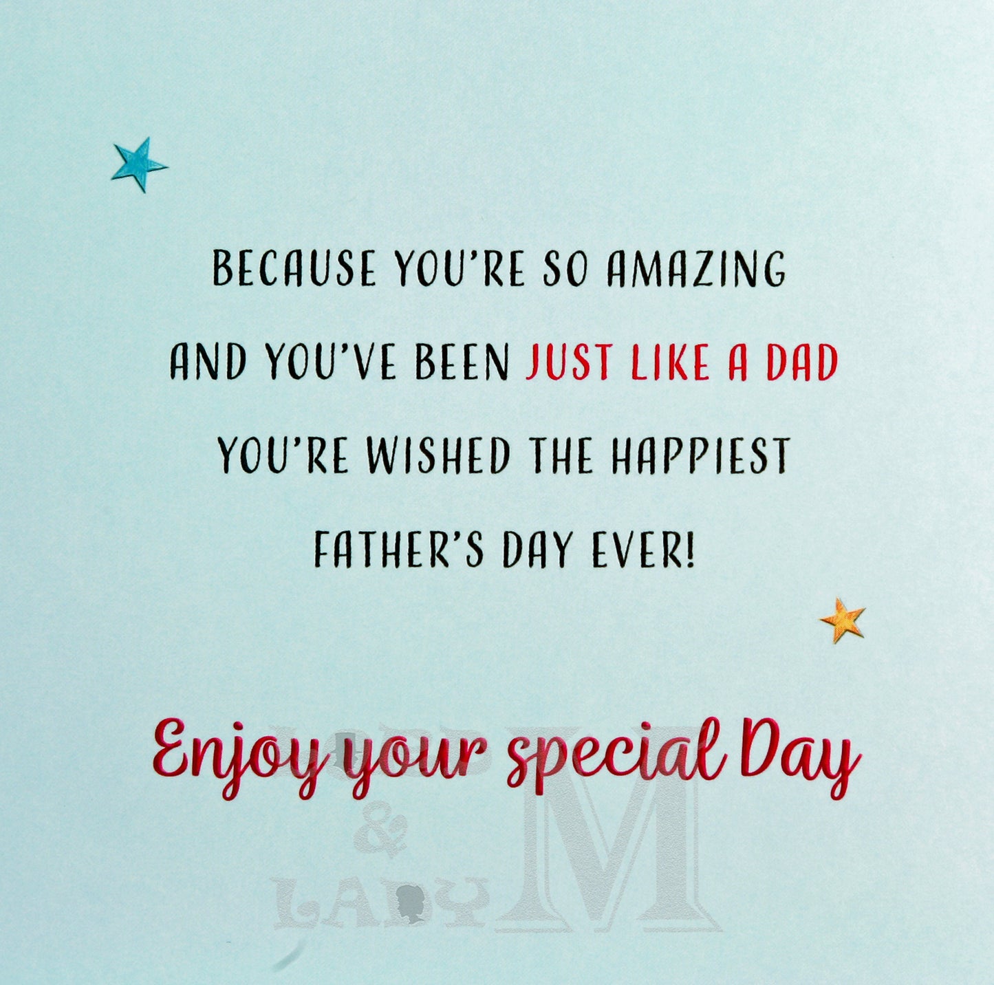 23cm - You're Just Like A Dad Wishing You A - GH