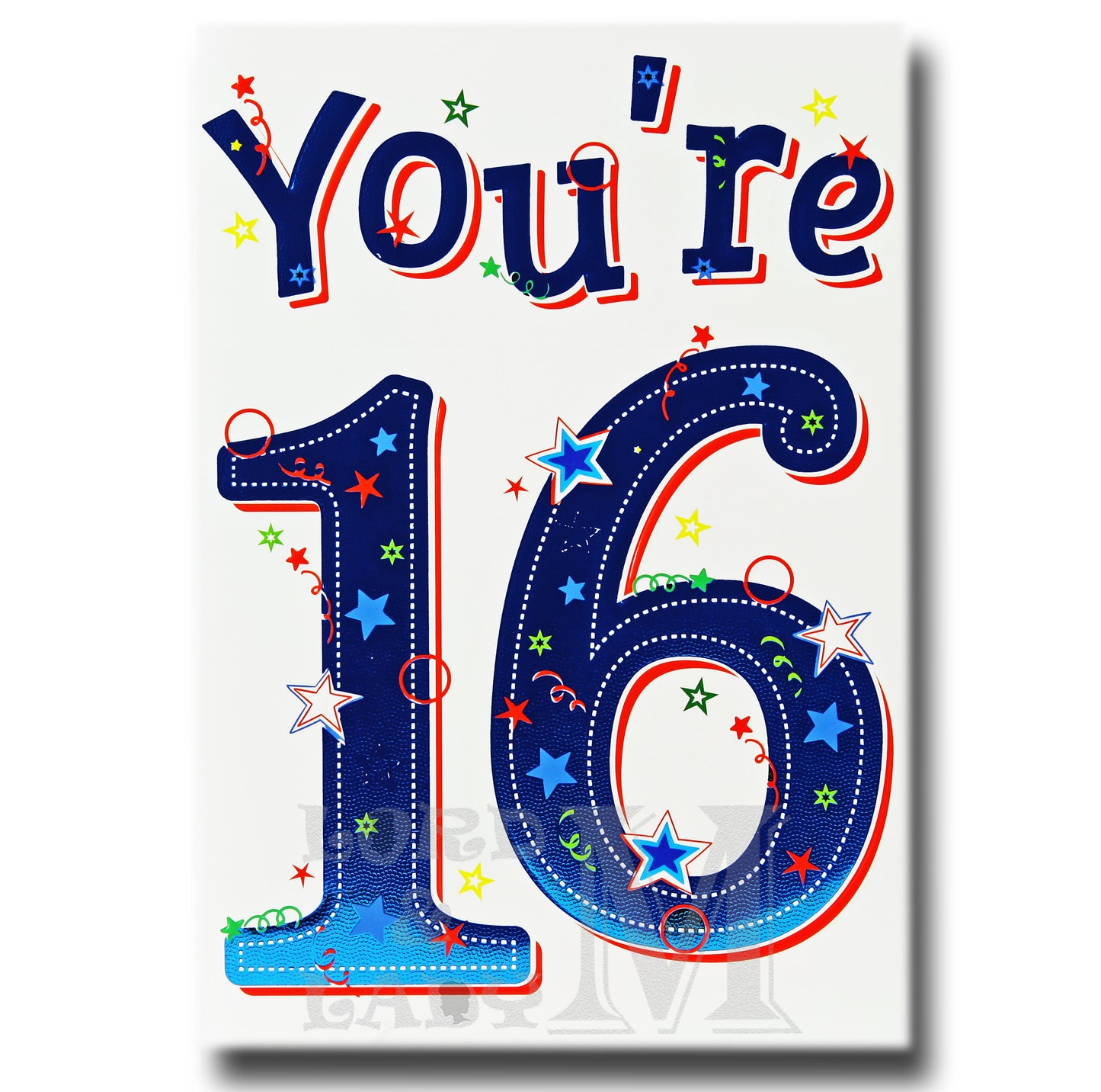 19cm - You're 16 - Blue Red - BGC