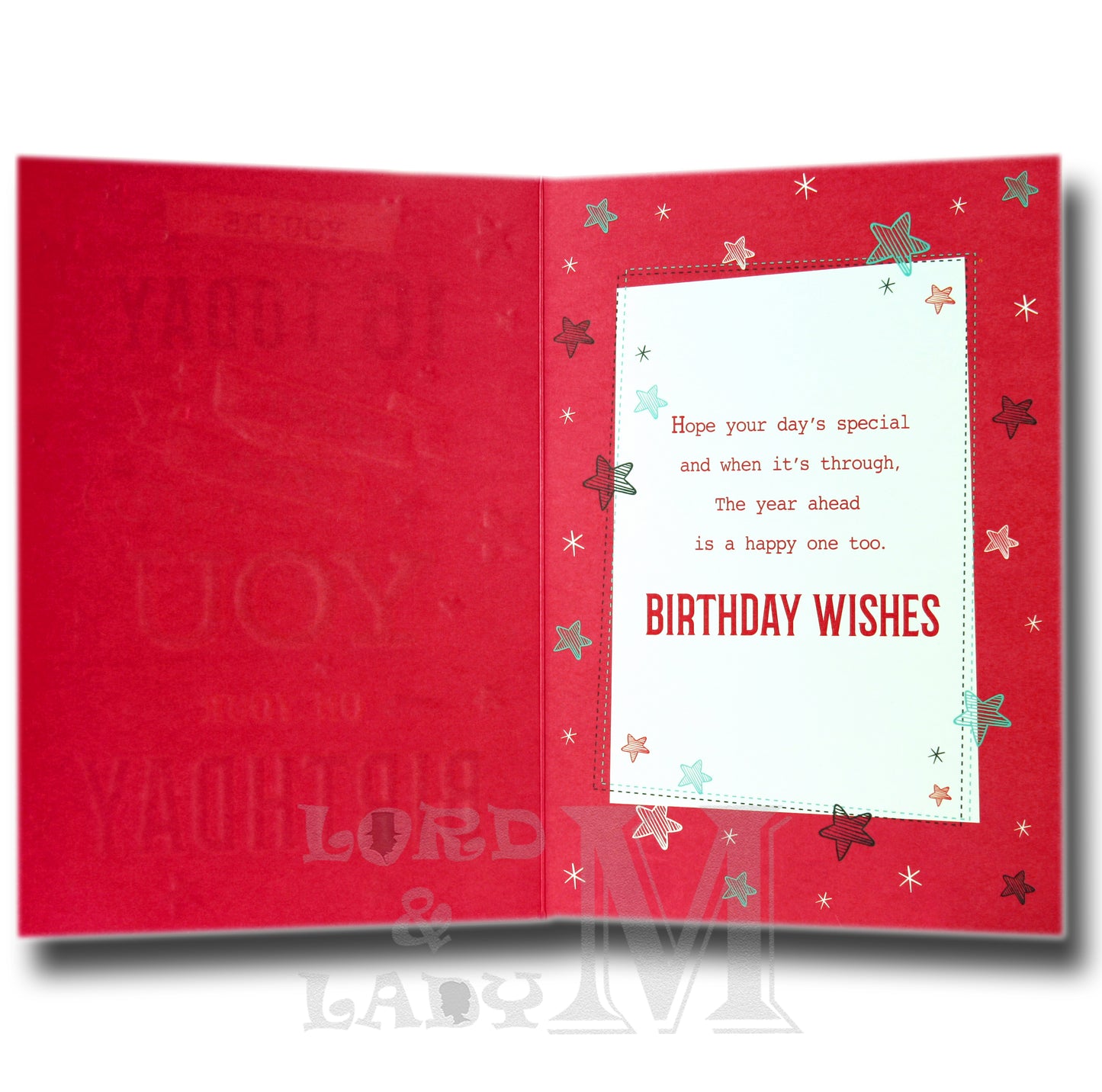 19cm - You're 17 Today Just For You On - Red - BGC