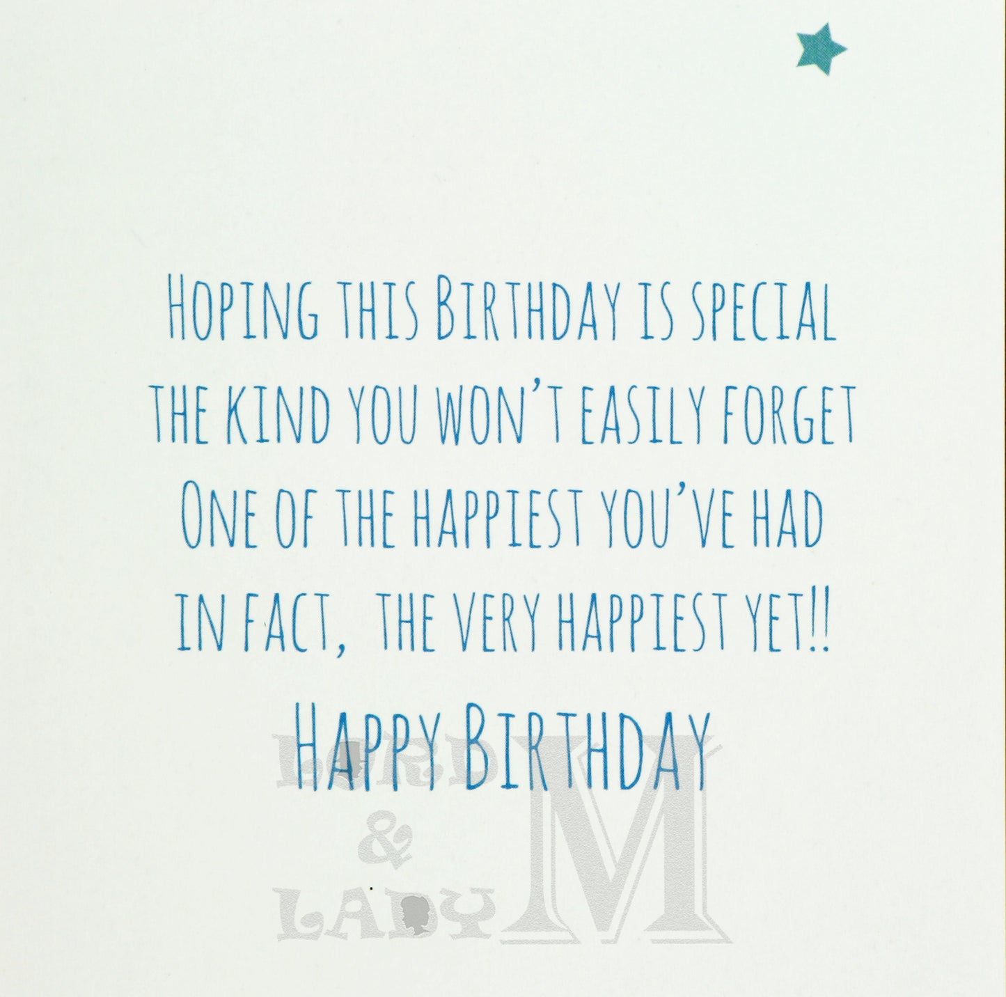 19cm - To A Wonderful Uncle Have A Great Time - DGC