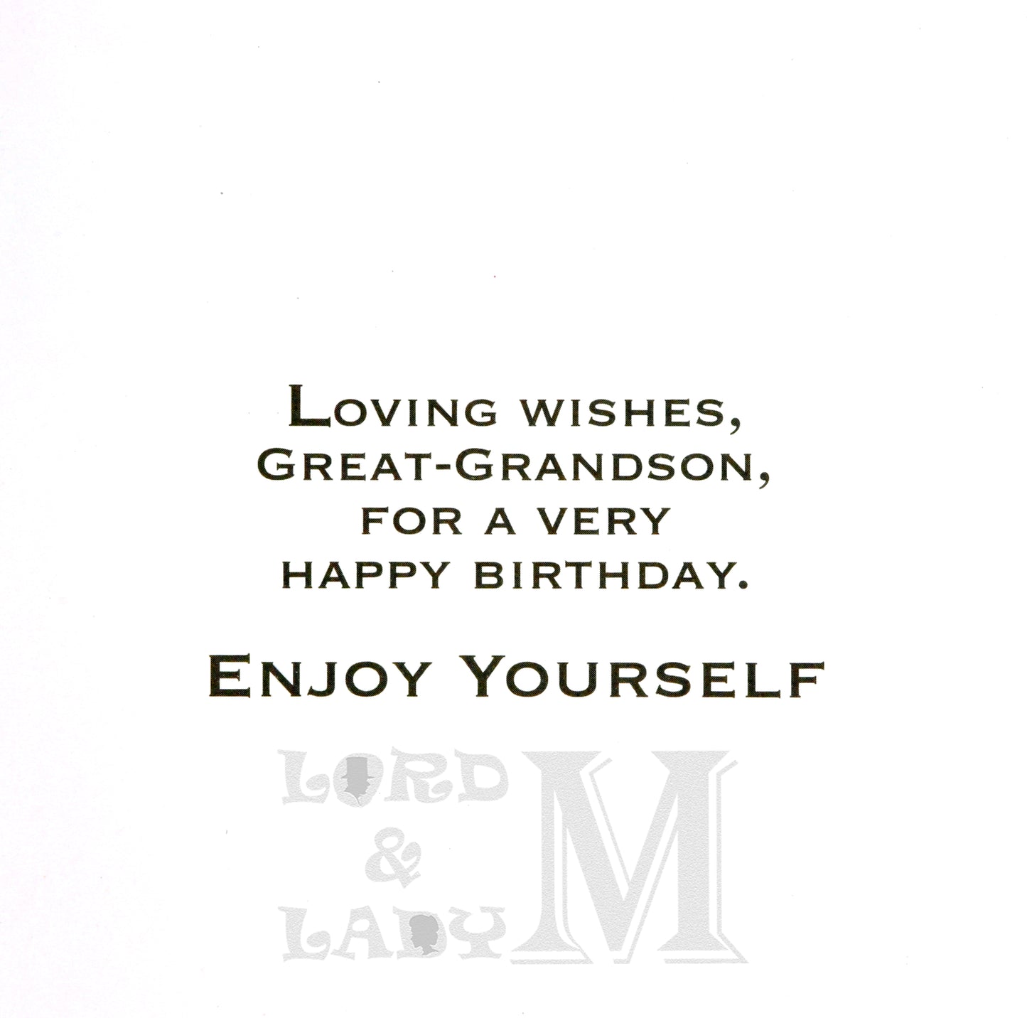 19cm - Birthday Wishes Great-Grandson - Gaming - GH