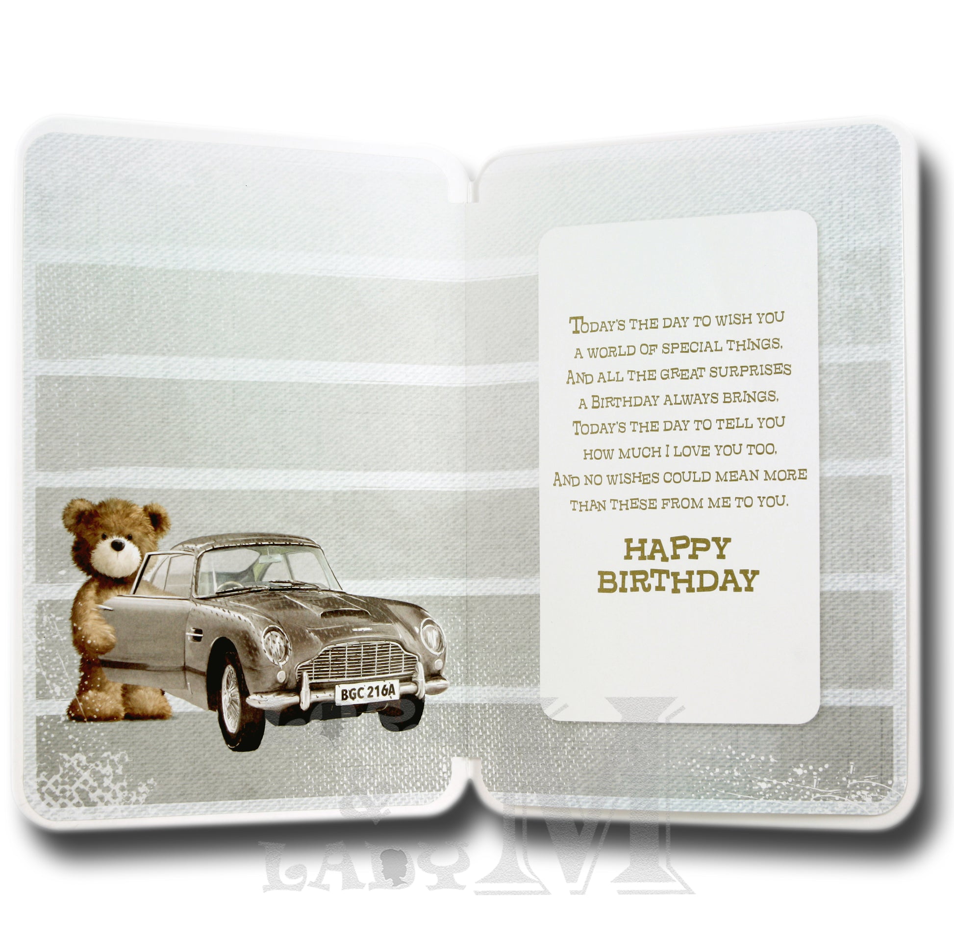 23cm - For My Fantastic Husband Happy Birthday - BGC