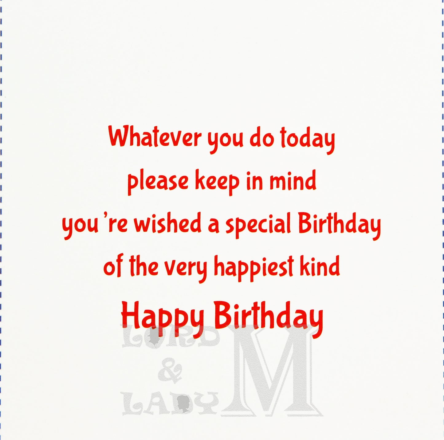 19cm - To A Special Daddy On Your Birthday - GH