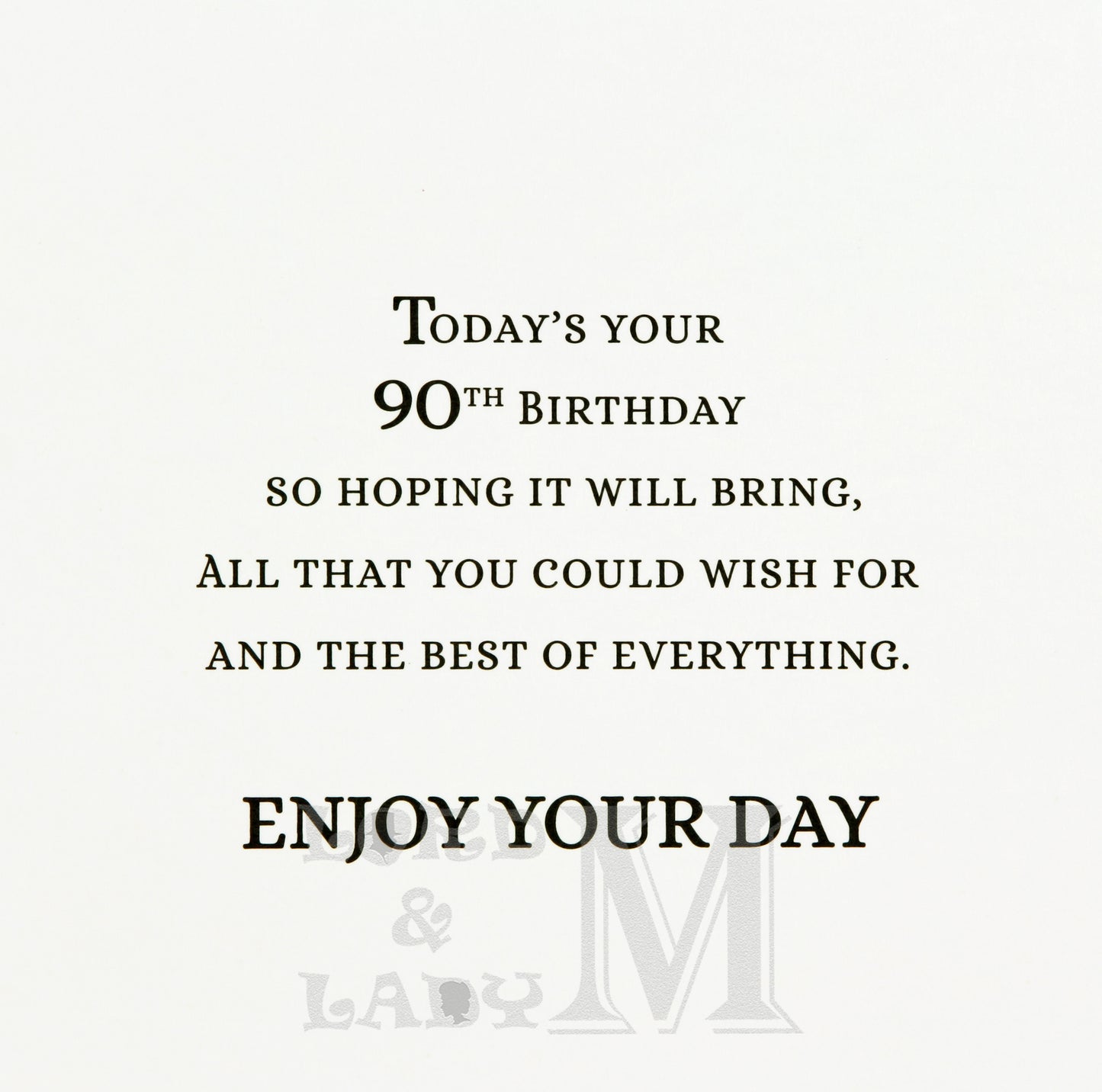 19cm - 90 Ninety Today Celebrate - BGC