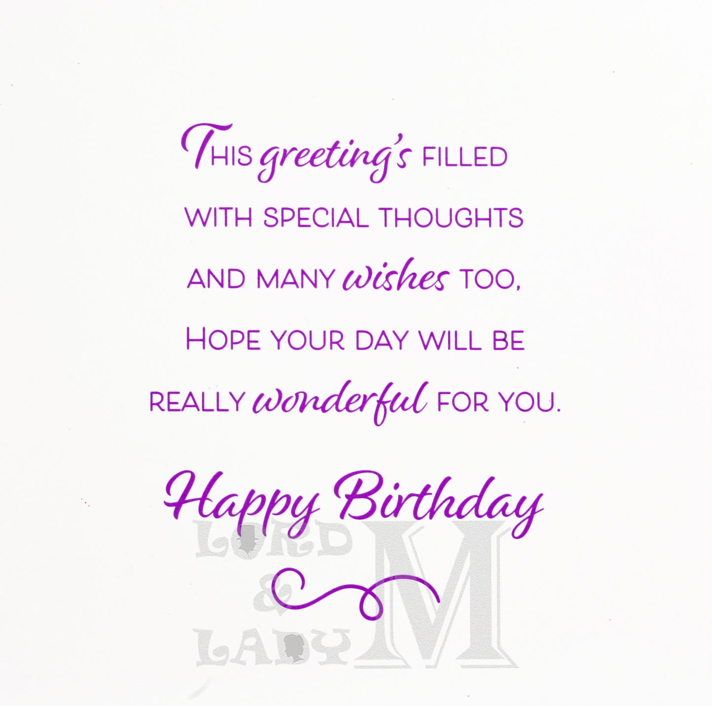 19cm - Happy 90th Birthday Wishing You .. - BGC