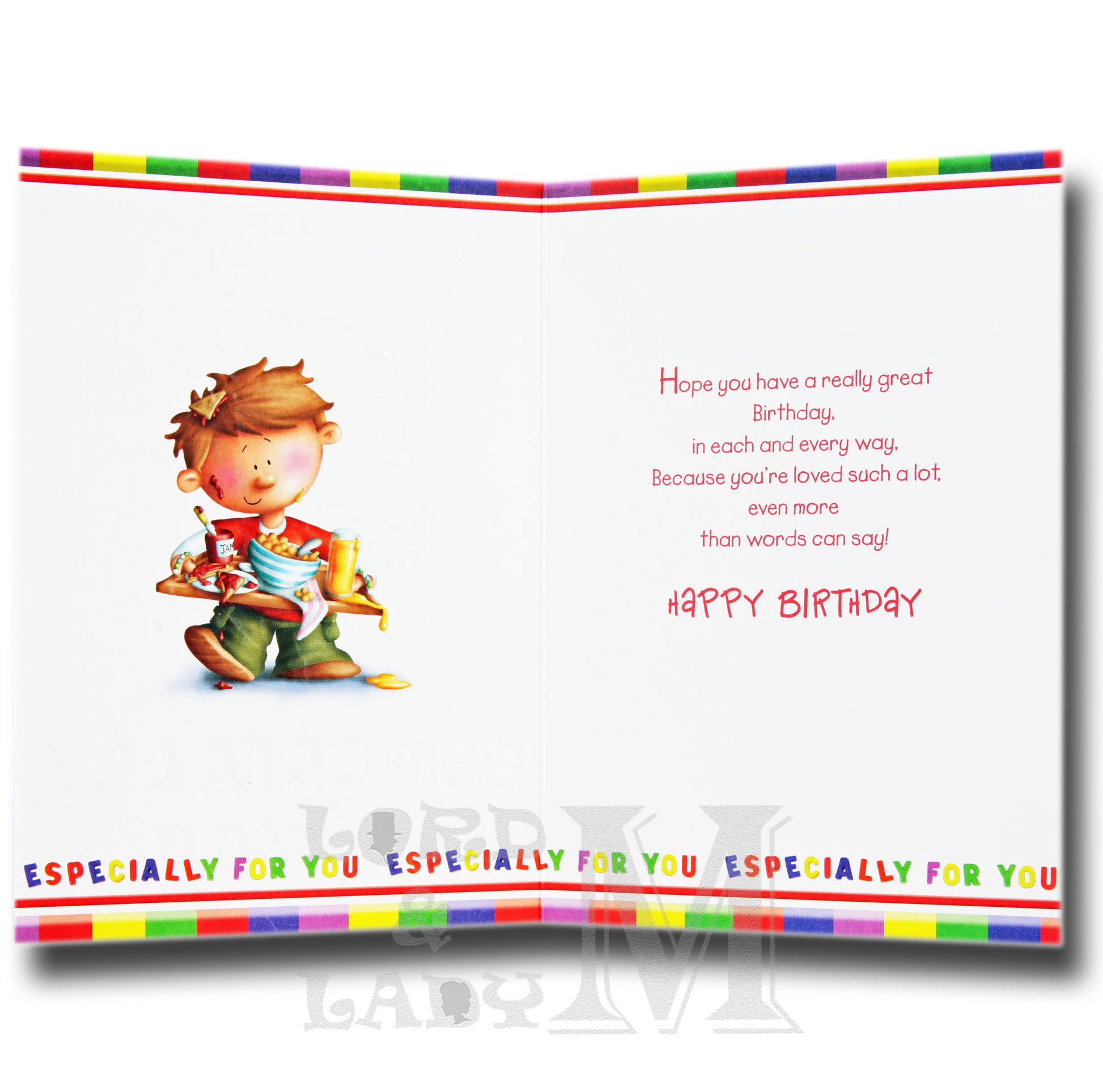 19cm - To A Special Godmother - Boy Breakfast - BGC