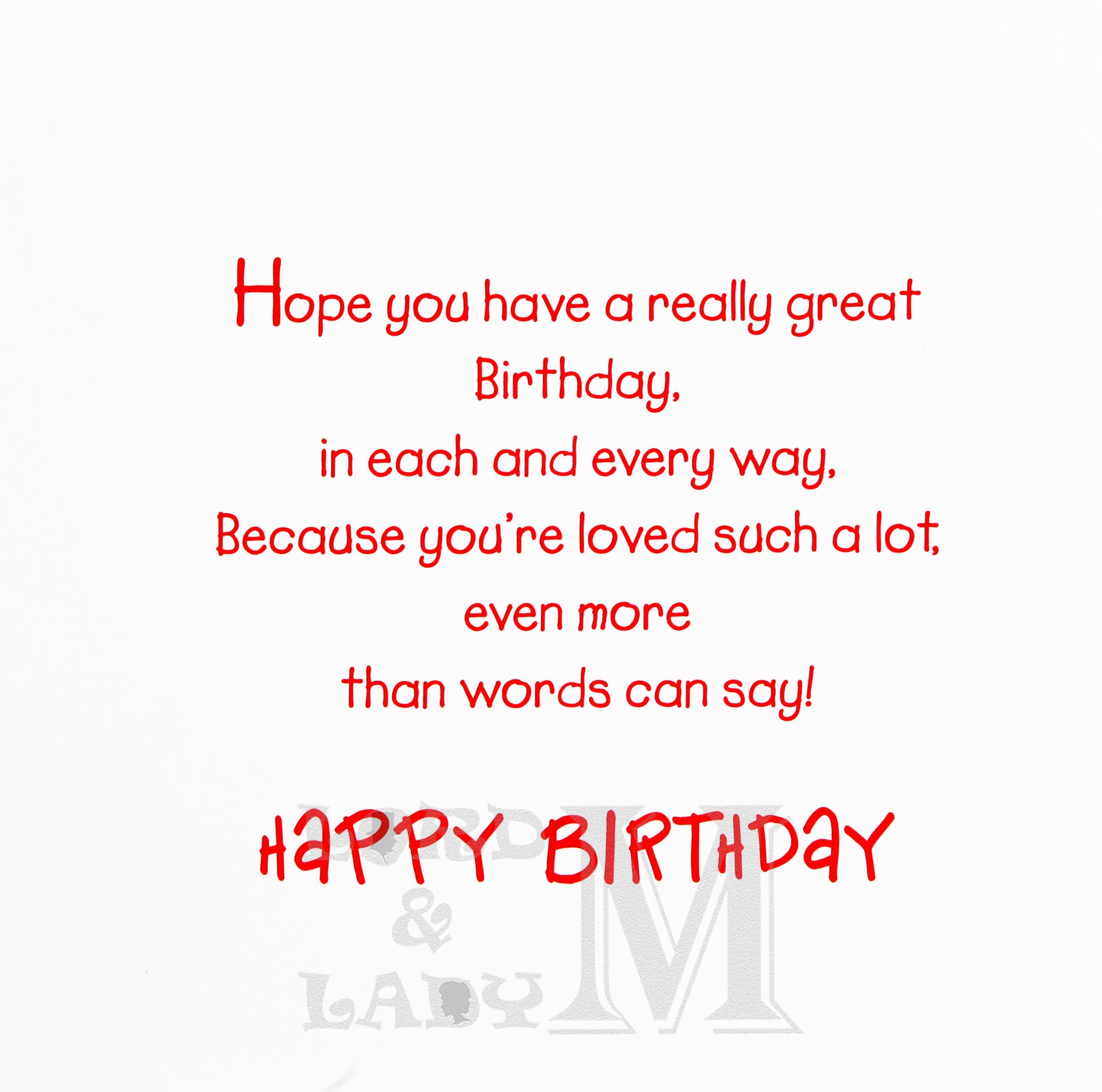 19cm - To A Special Godmother - Boy Breakfast - BGC