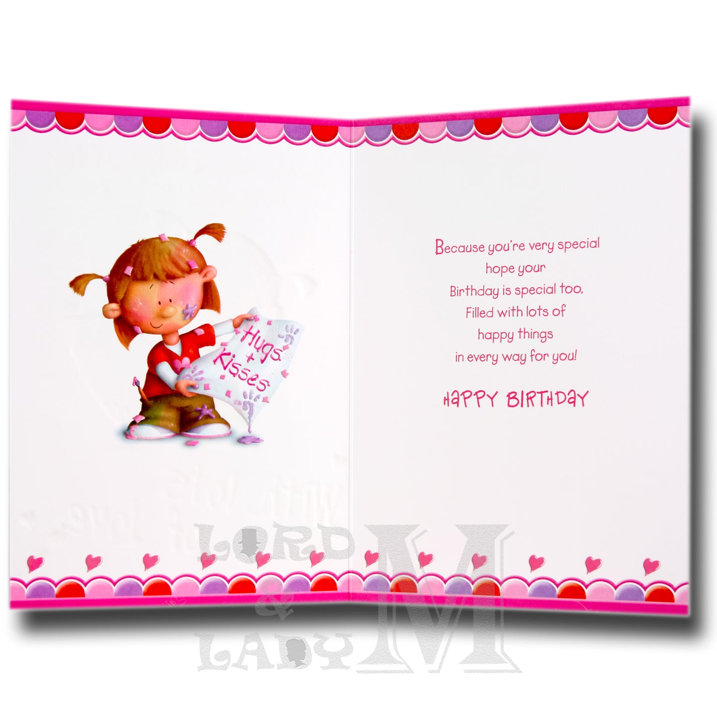 19cm - To A Special Godmother - Girl Painting - BGC