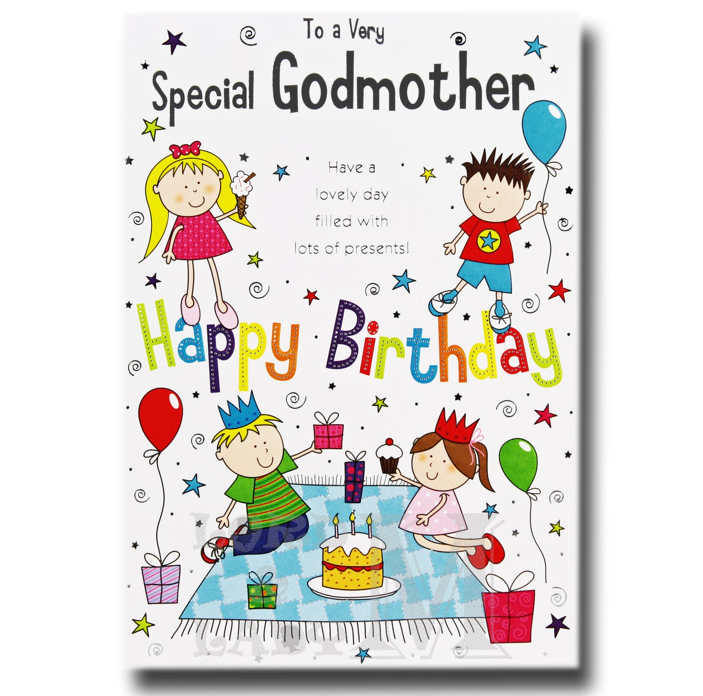 19cm - To A Very Special Godmother - Party - BGC