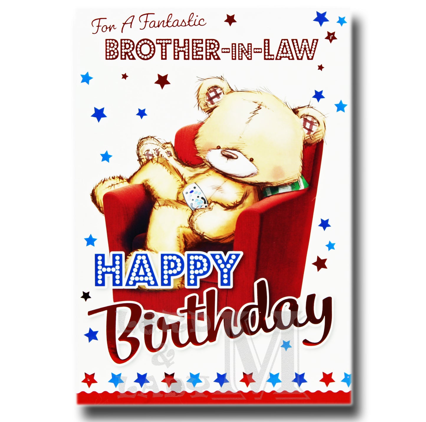 19cm - .. Fantastic Brother-in-Law - Bear Armchair - BGC
