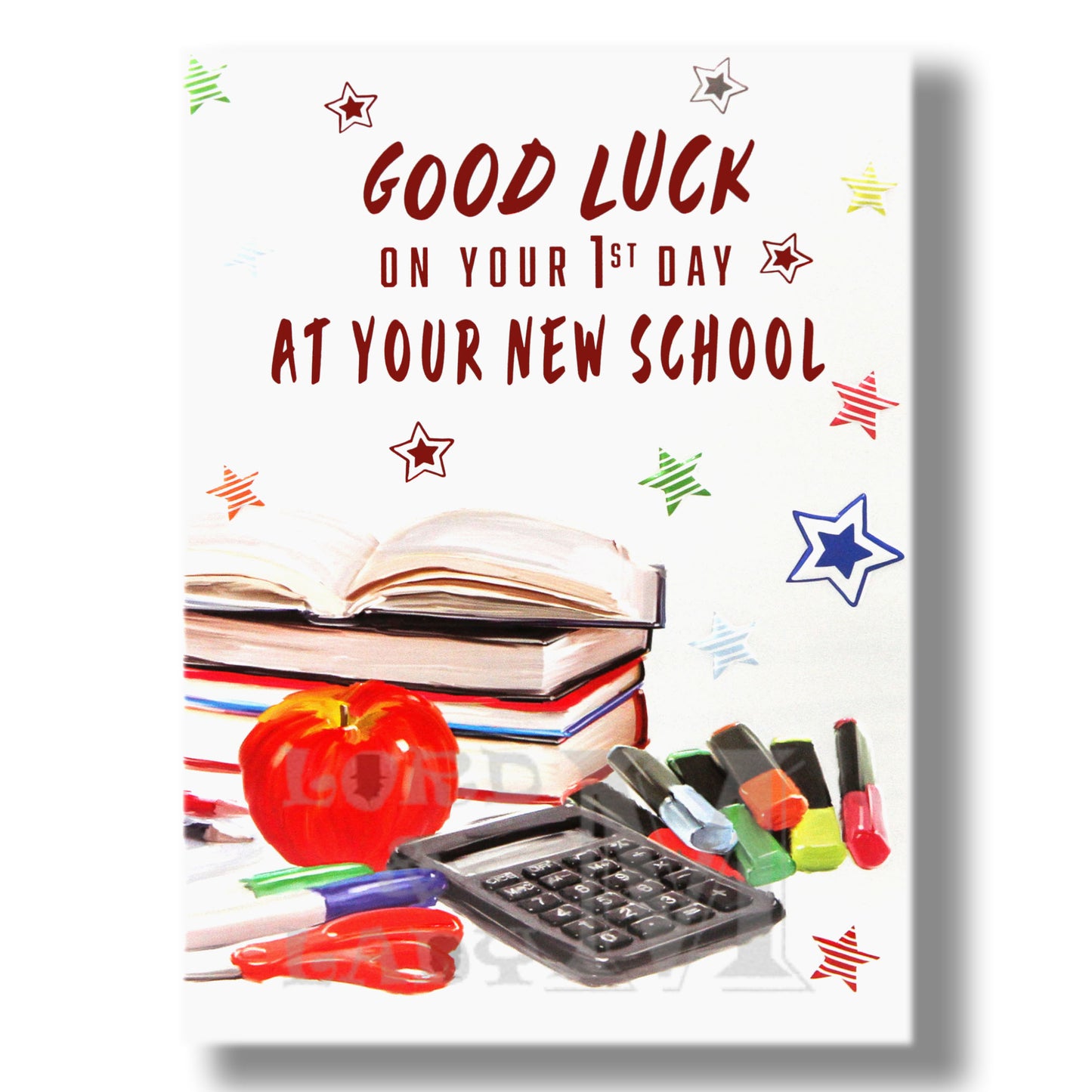 19cm - Good Luck .. 1st Day At Your New School - BGC