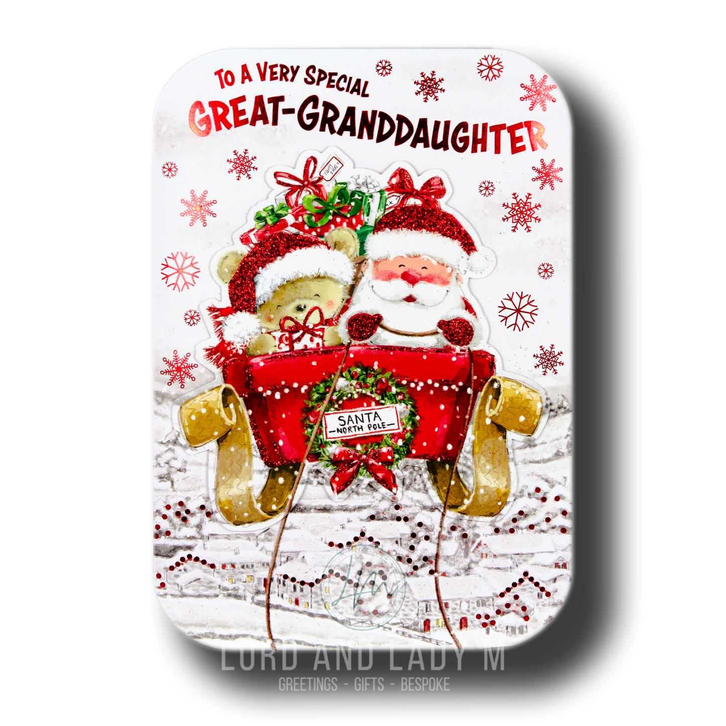 25cm - ..Special Great-Granddaughter - LgeLet -BGC