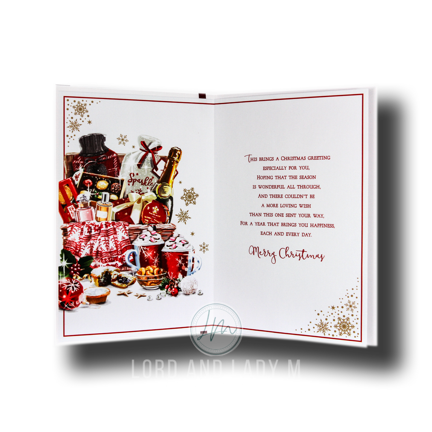 23cm - To A Wonderful Daughter & Your Husband -BGC