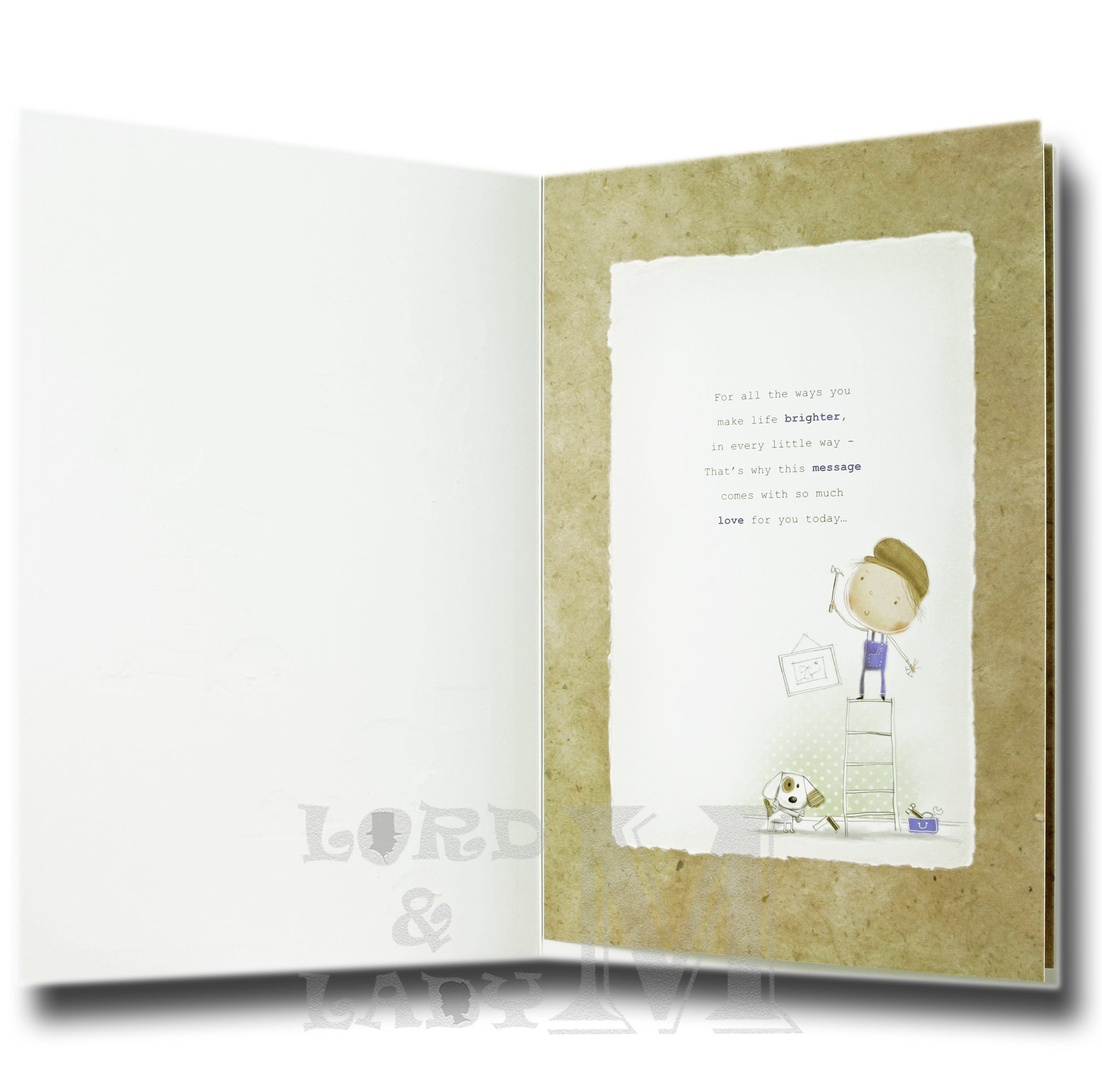 27cm - Birthday Wishes For You, Son - Lge Let - DGC