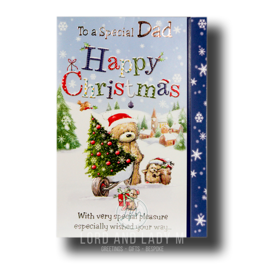 19cm - To A Special Dad Happy Christmas With ..- E