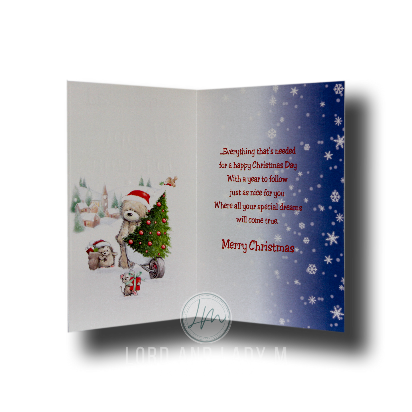 19cm - To A Special Dad Happy Christmas With ..- E