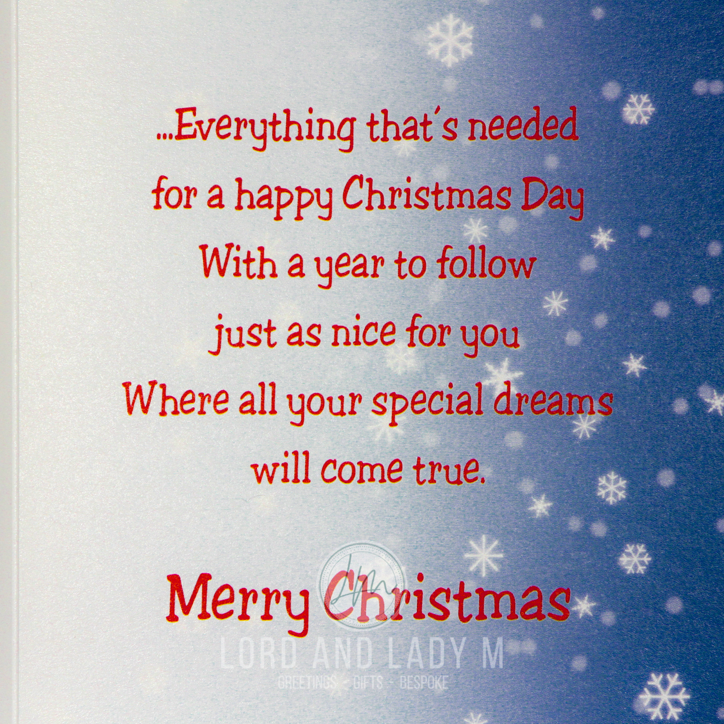 19cm - To A Special Dad Happy Christmas With ..- E