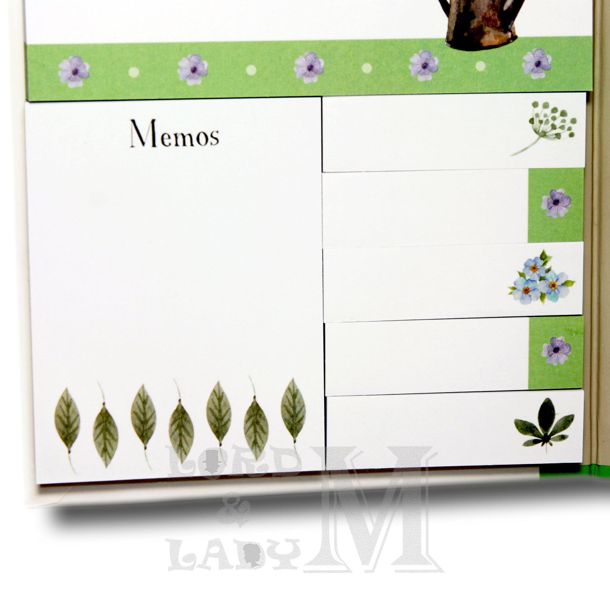 My Garden Sticky Notes Folder - Sticky Notes Memo Pad