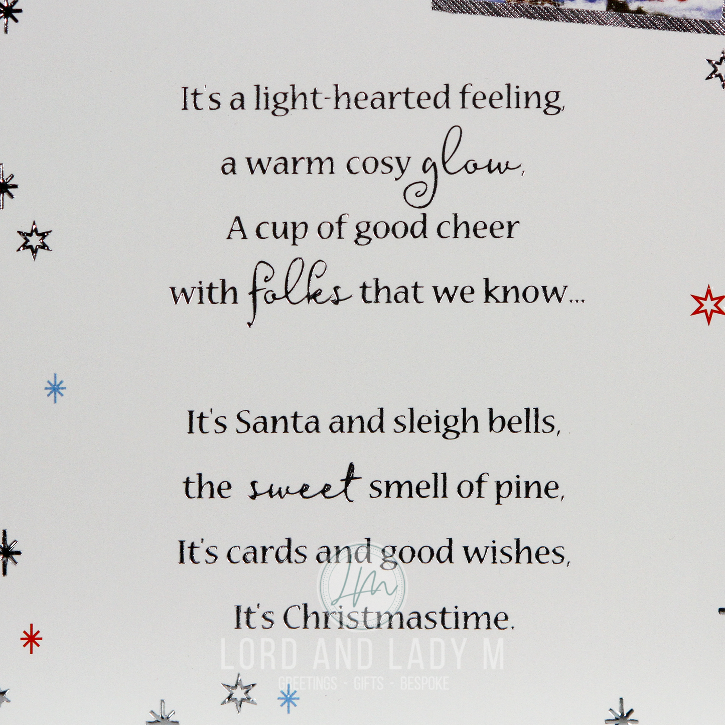 20cm - Christmas Wishes For You, Dad With Love - E