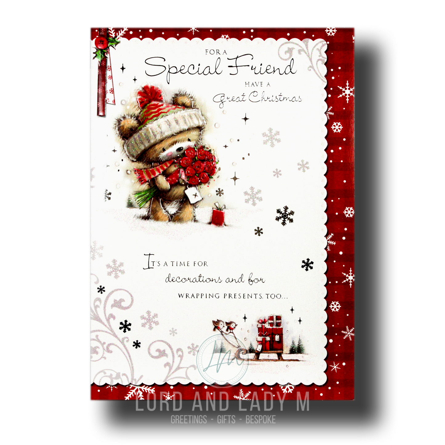 25cm - For A Special Friend Have A ... -Lge Let- E