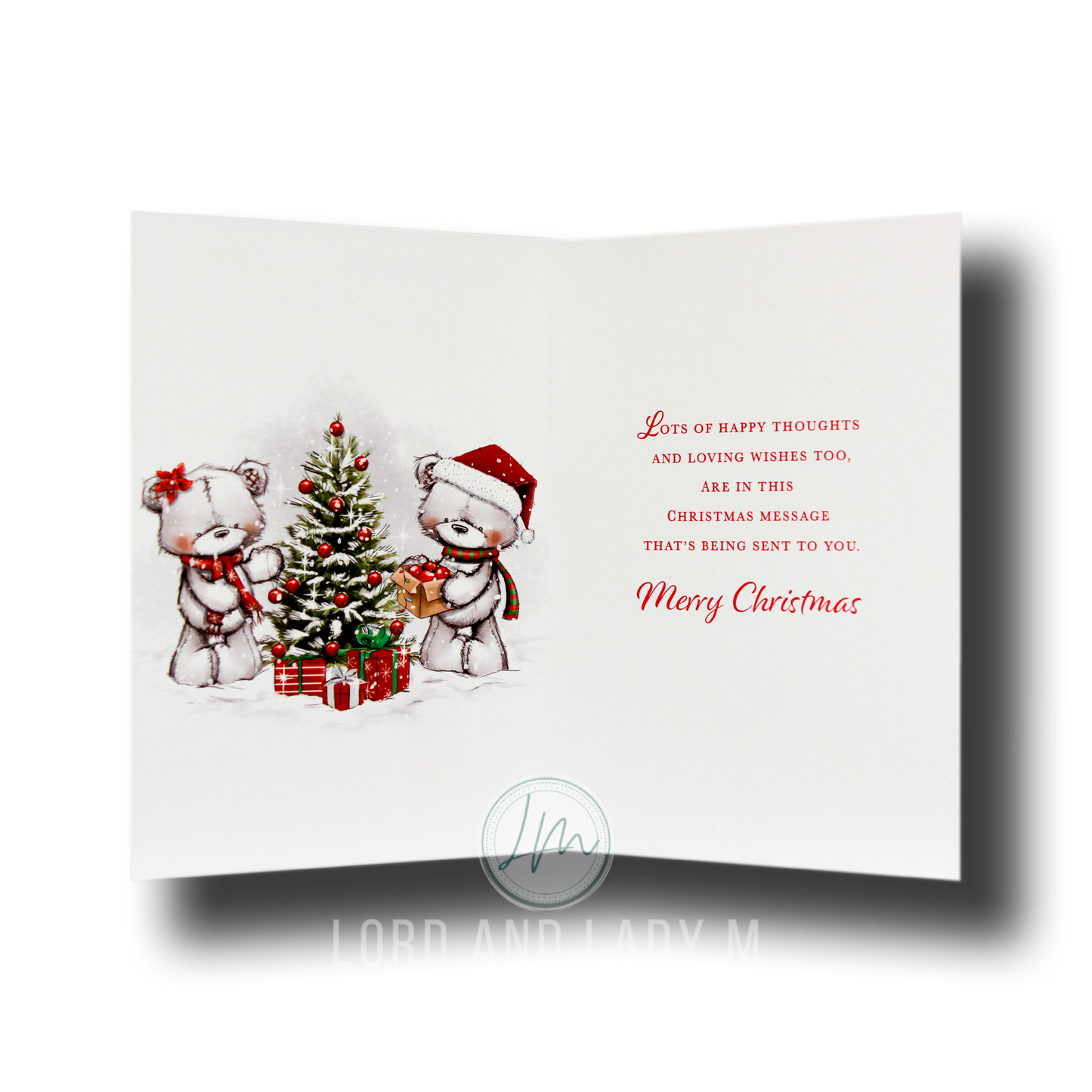 19cm - For a Lovely Auntie & Uncle Sending - BGC