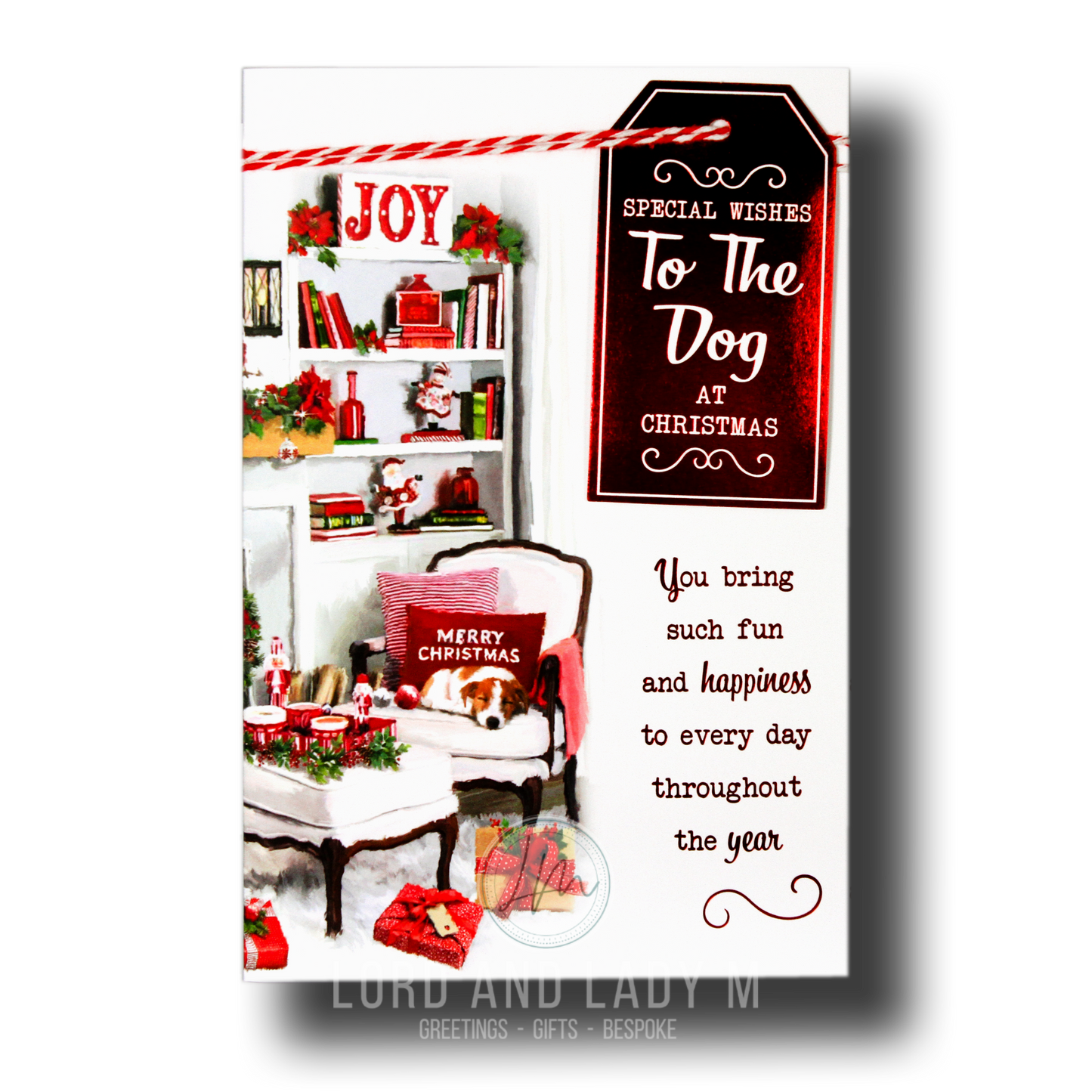 23cm - Special Wishes To The Dog You Bring -Lge BG