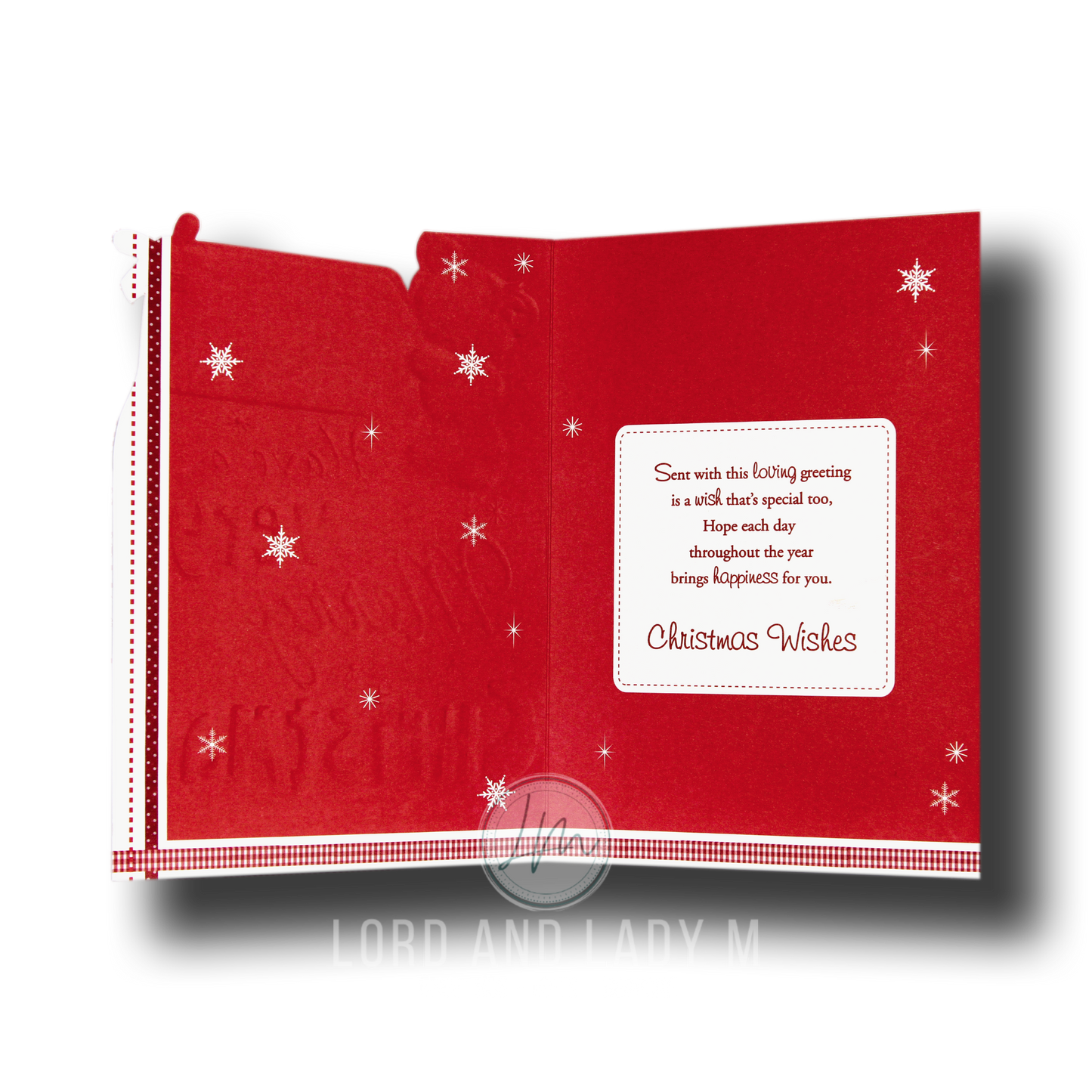 19cm - To A Special Auntie Have A Very Merry - BGC