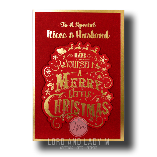19cm - To A Special Niece & Husband Have - BGC