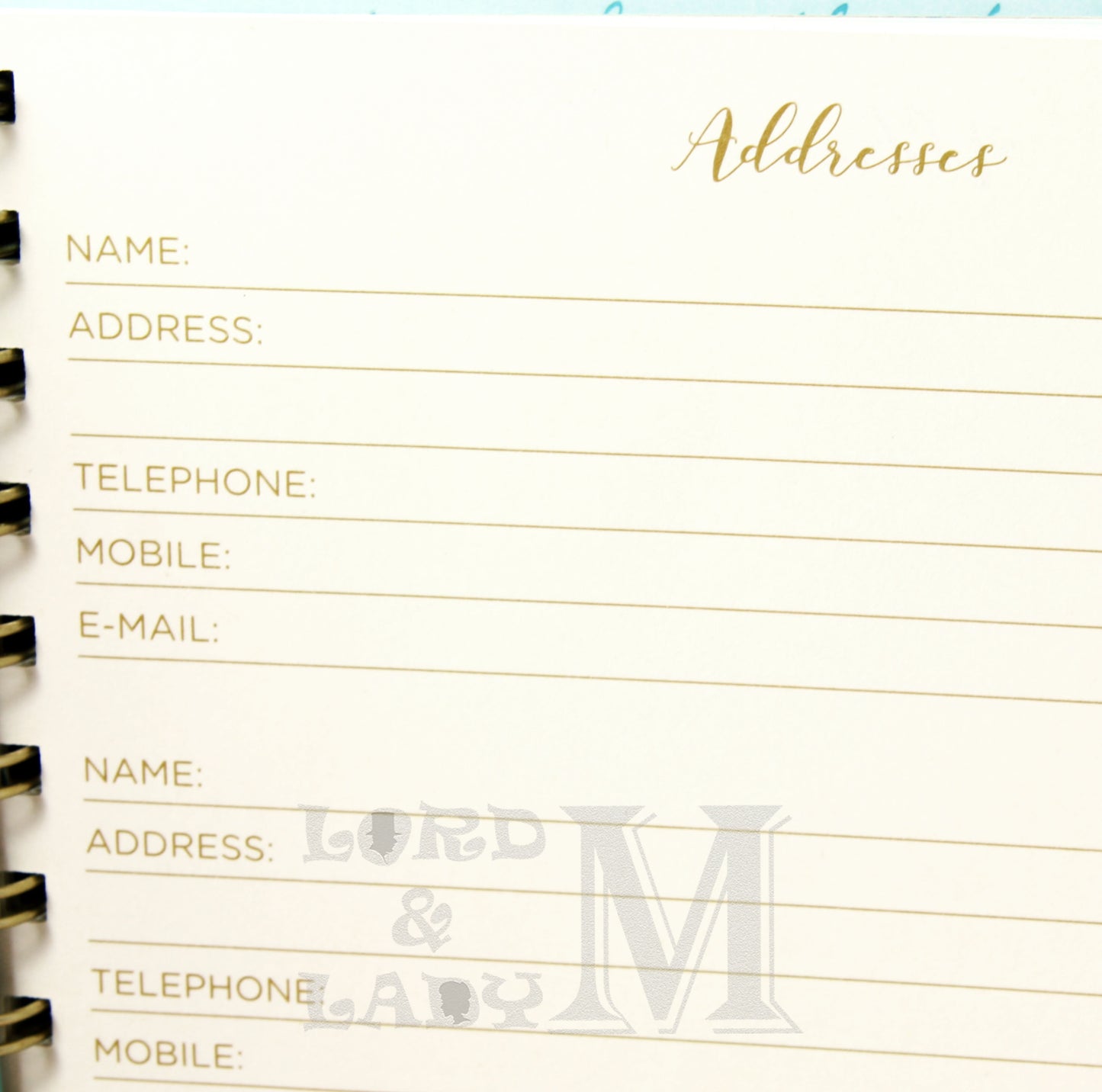 Van Gogh Square Address And Birthday Book - Perfect Gift
