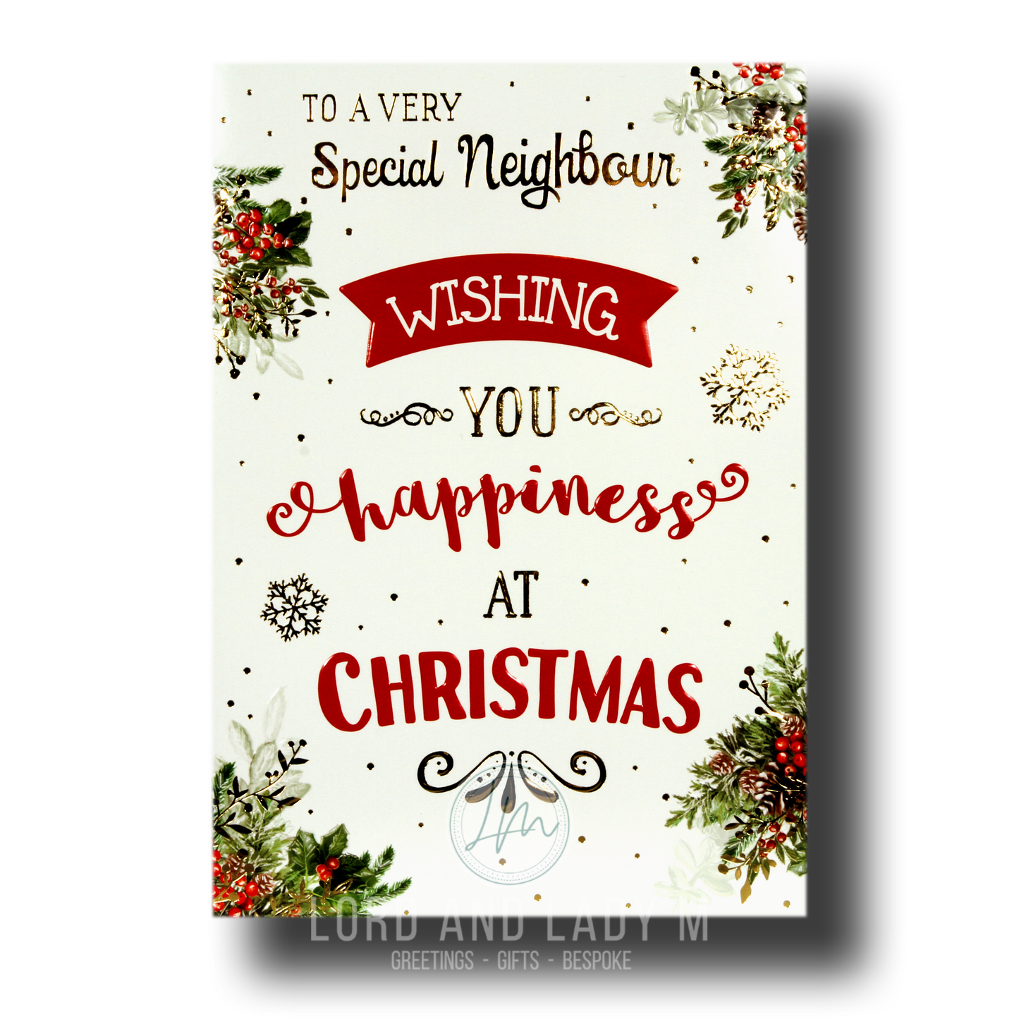 19cm - To A Very Special Neighbour Wishing - BGC