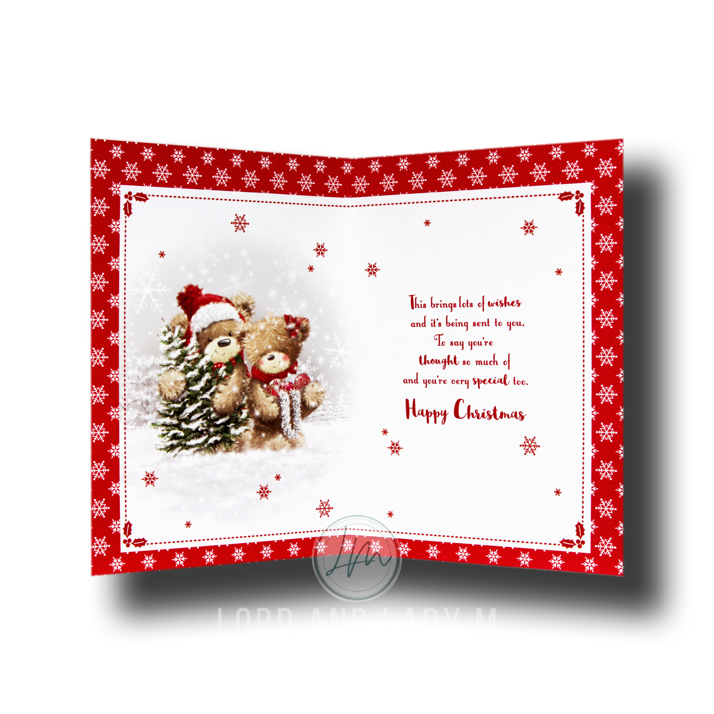 19cm - To Very Special Neighbours At Christmas -BG