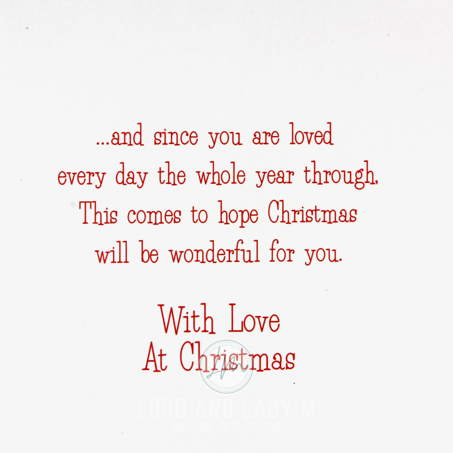 19cm - With Love, Sister & Family - Music - BGC