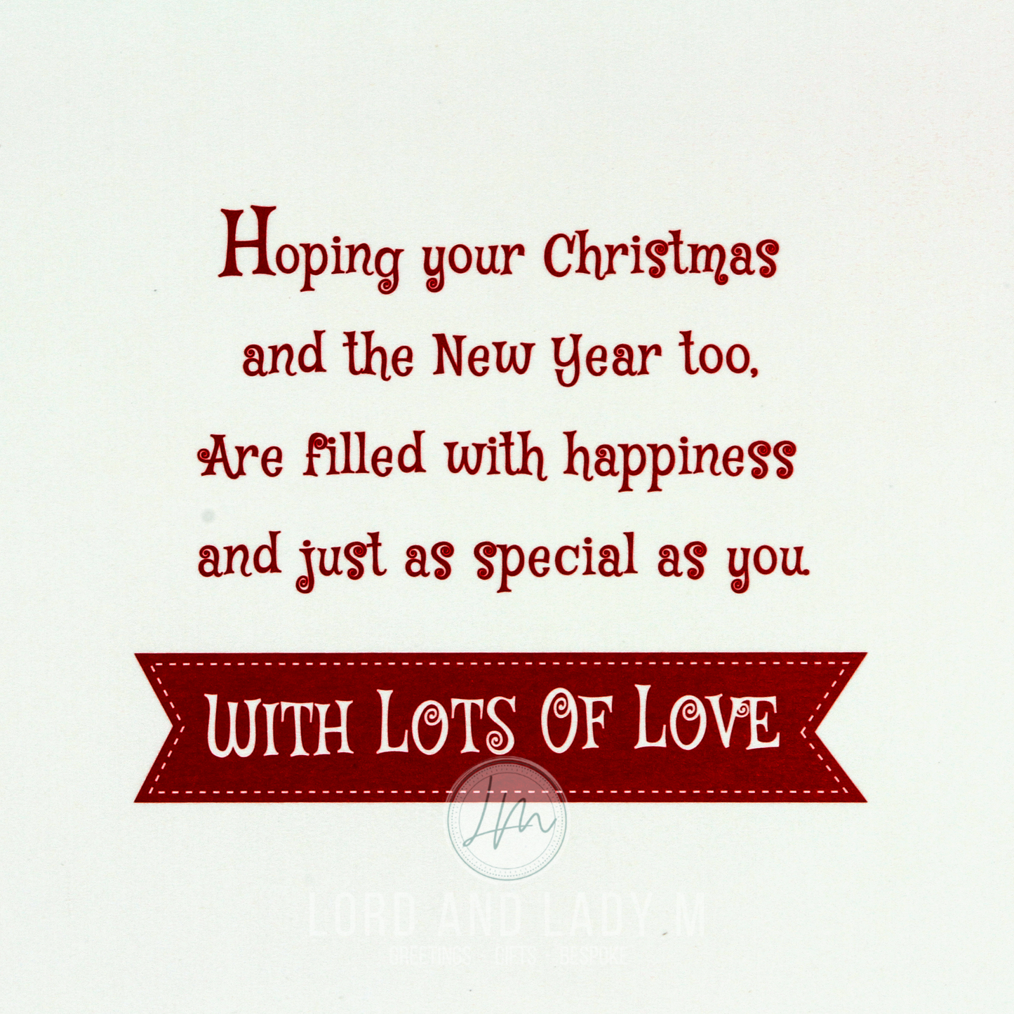 19cm - Christmas Wishes To Fantastic .. - BGC