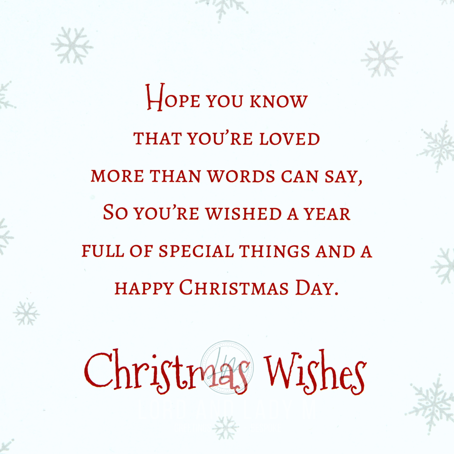 19cm - With Love, Grandchildren At Christmas - BGC
