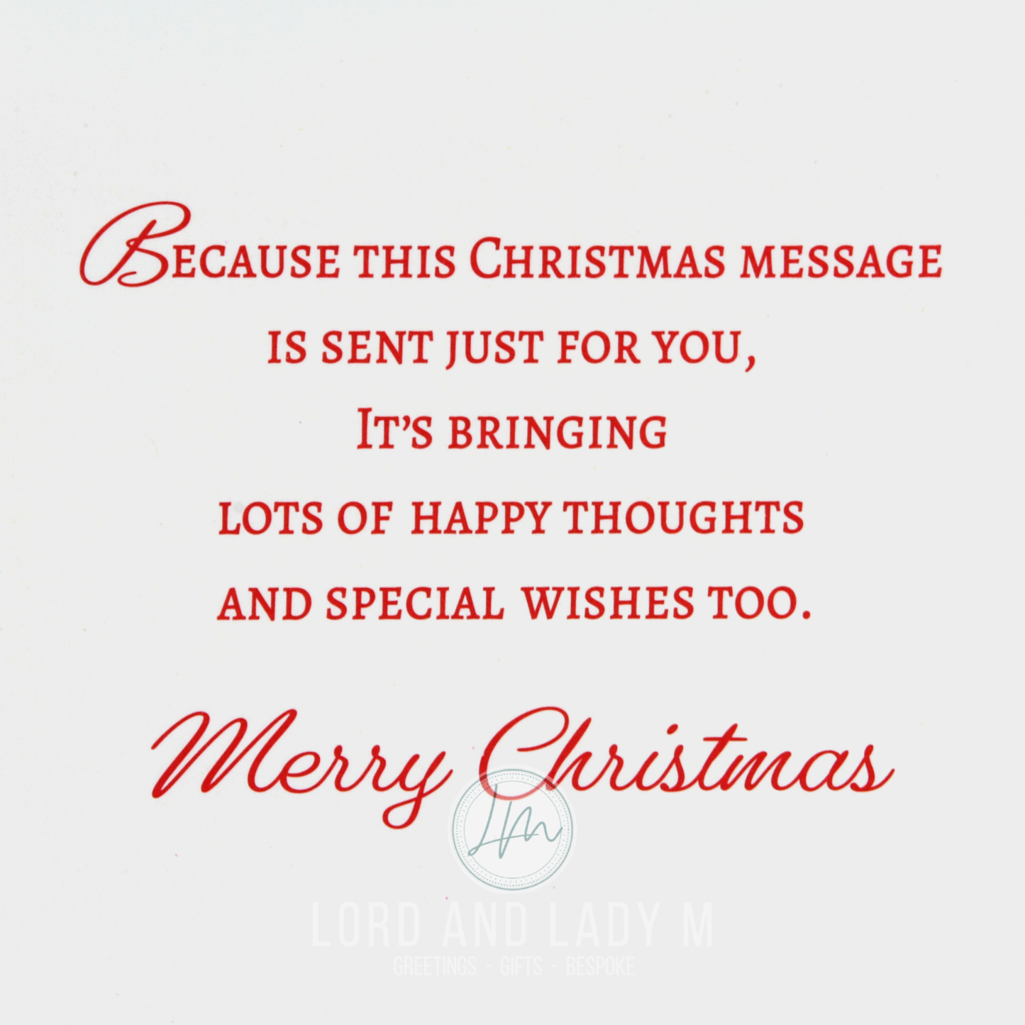 19cm - Christmas Wishes Sister-in-Law Just .. -BGC
