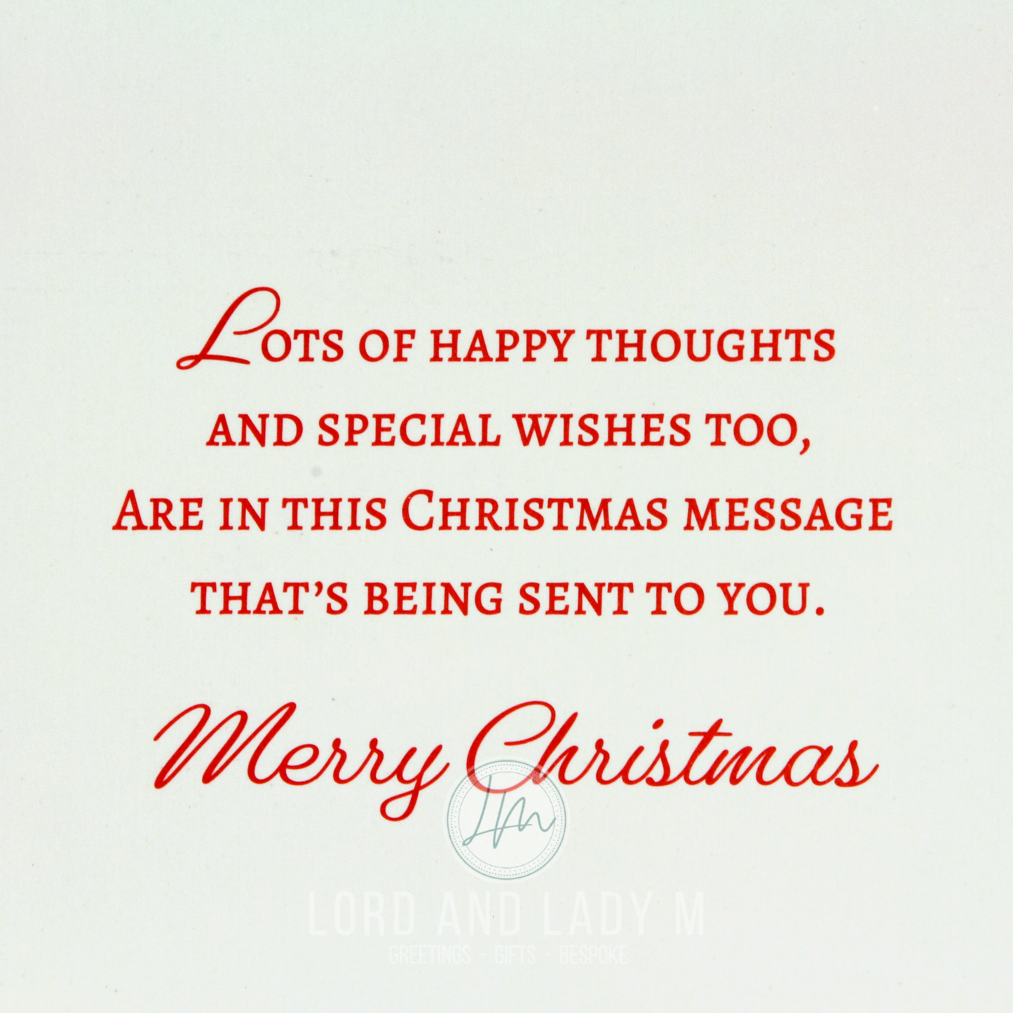19cm - To A Lovely Sister-in-Law At Christmas -BGC