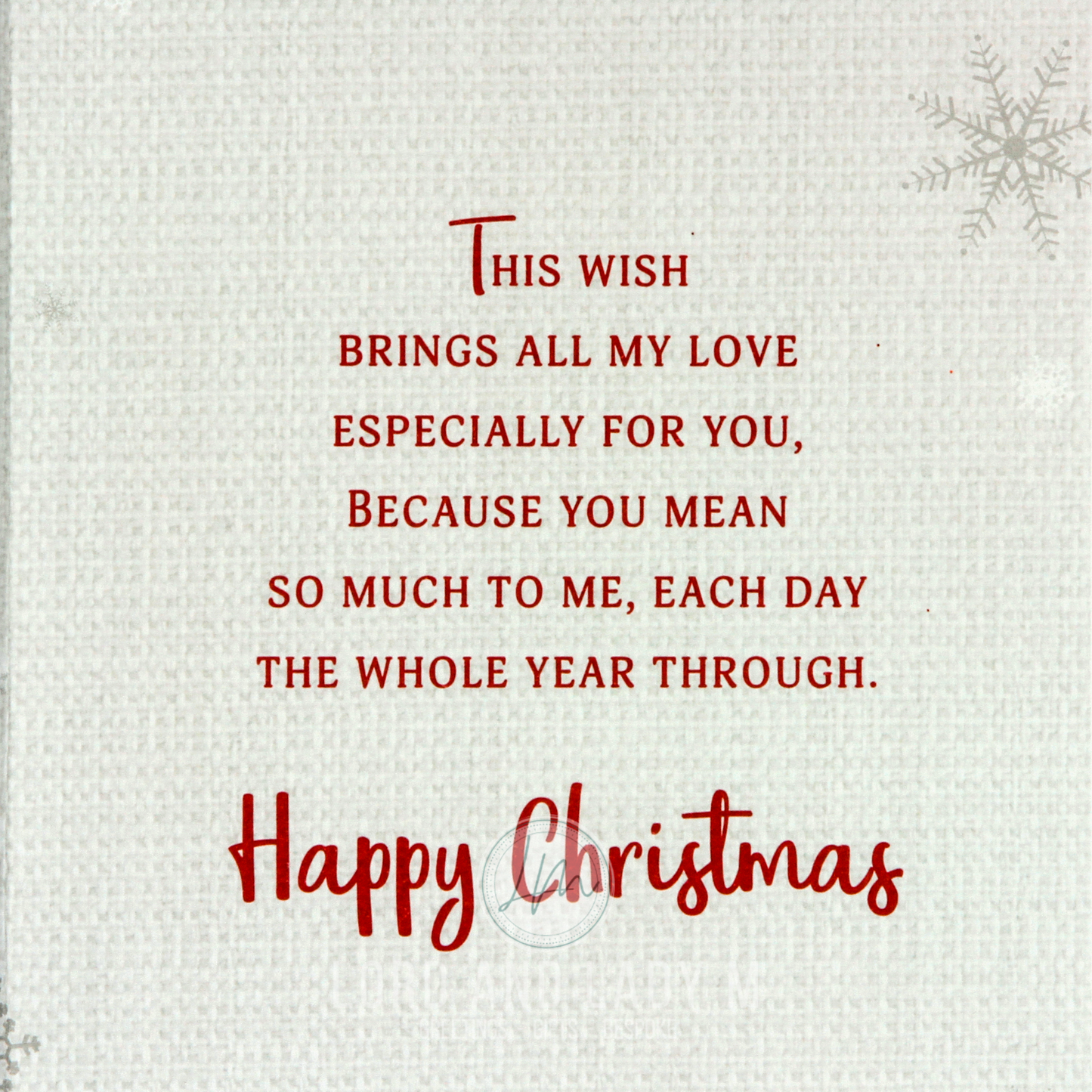 23cm - With Love To My Partner Christmas .. - BGC