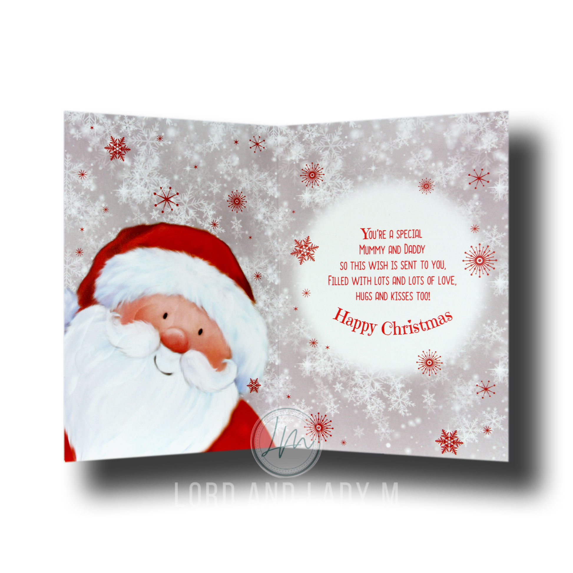 19cm - To A Special Mummy & Daddy Happy .. - BGC