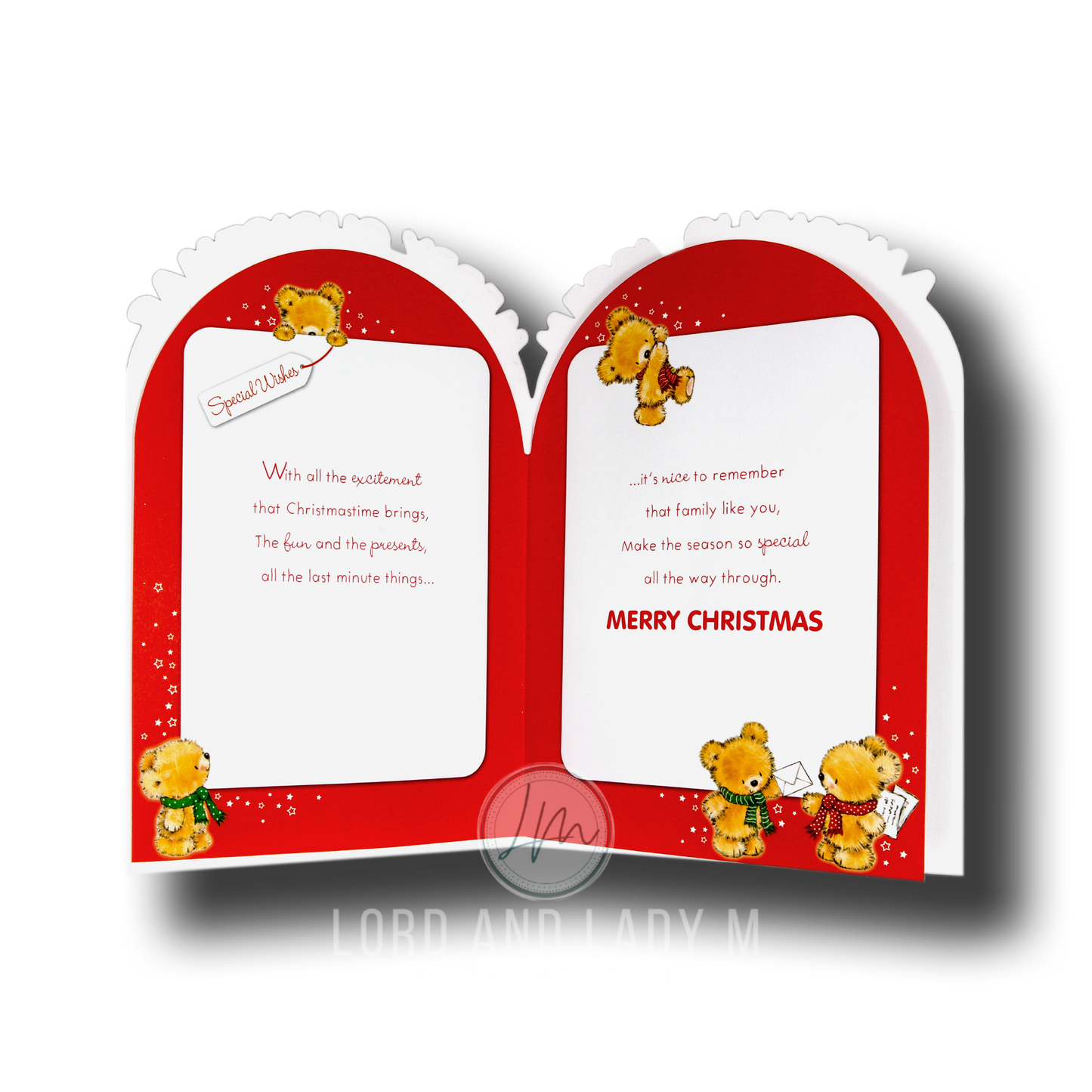 23cm - Merry Christmas To A Special Sister & - BGC