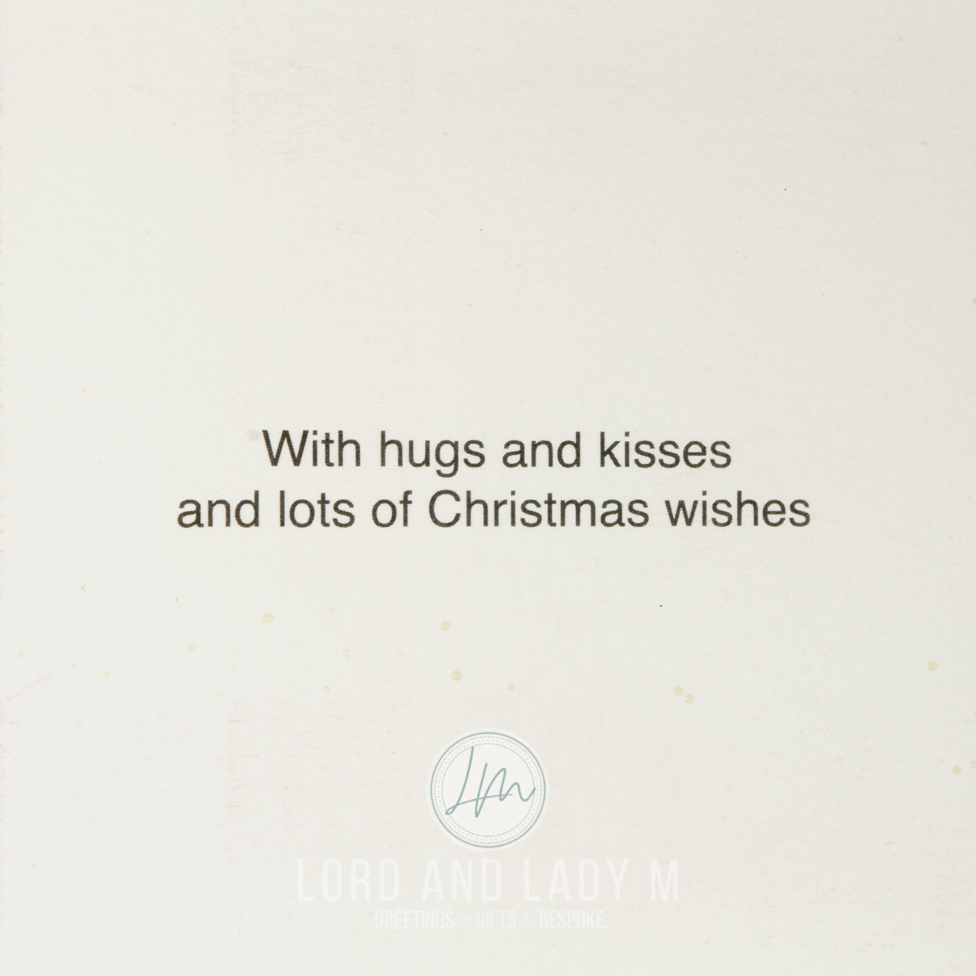 23cm - To My Wonderful Husband With Lots & .. - OH