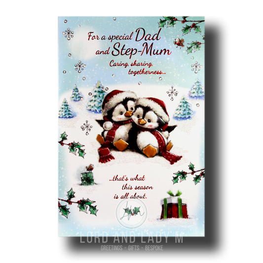 23cm - For A Special Dad And Step-Mum Caring - GH