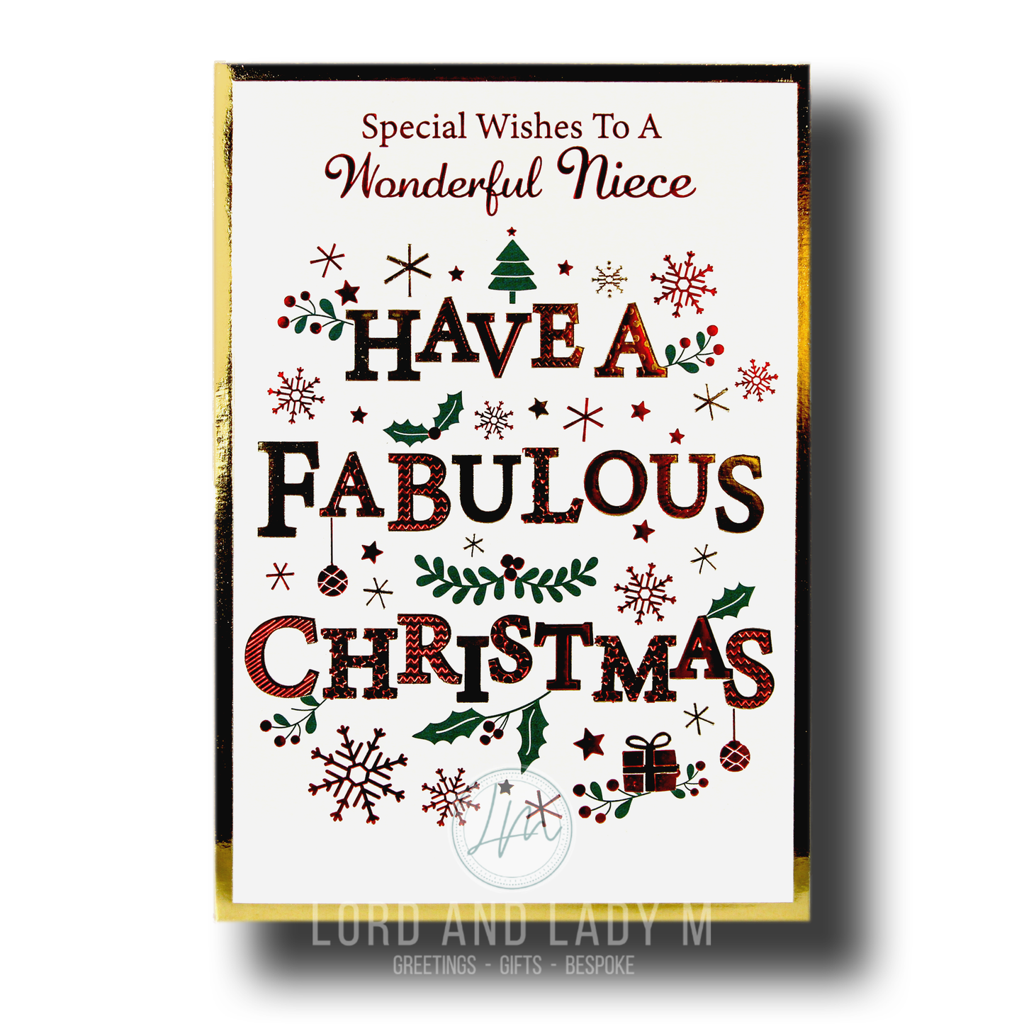 19cm - Special Wishes To A Wonderful Niece - BGC