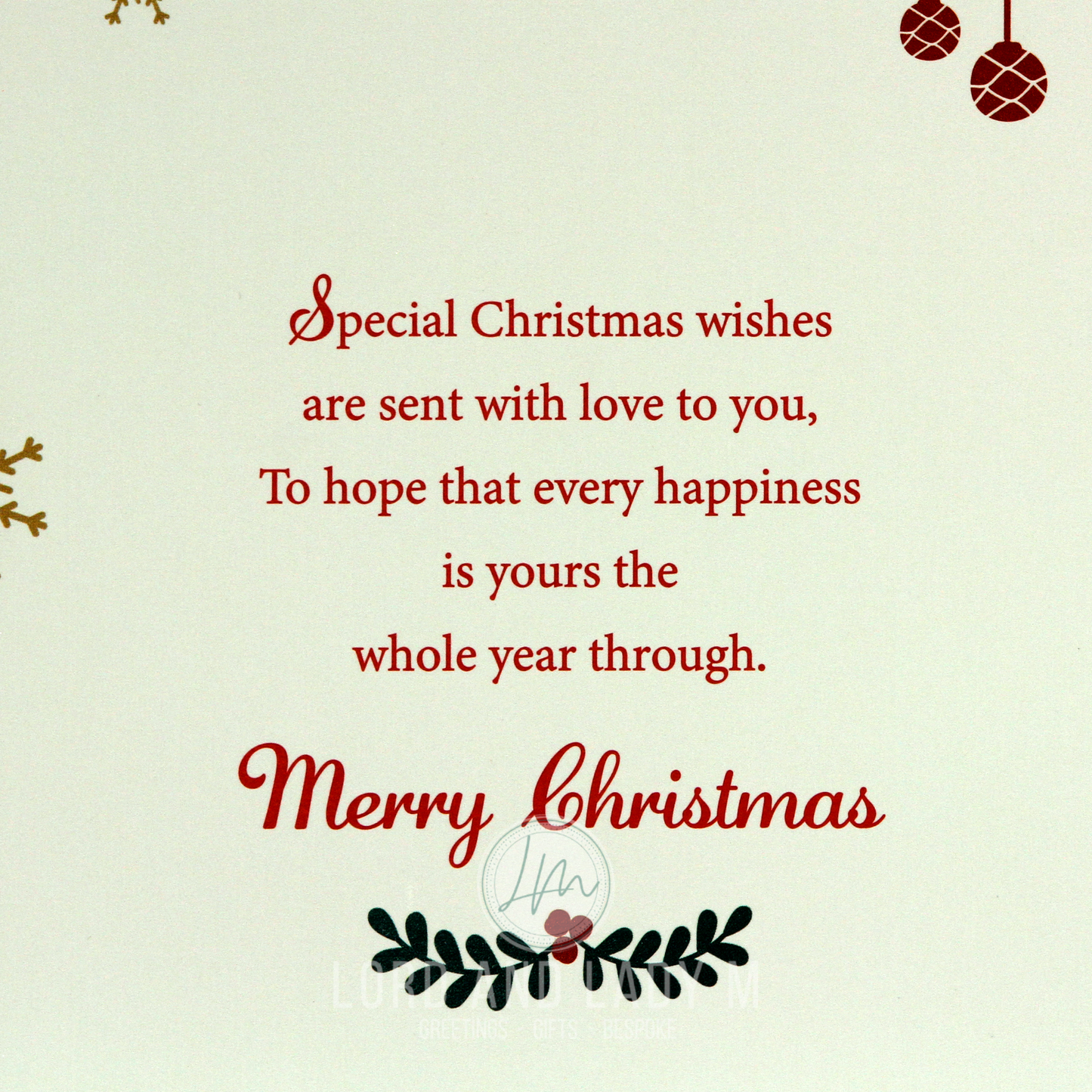 19cm - Special Wishes To A Wonderful Niece - BGC