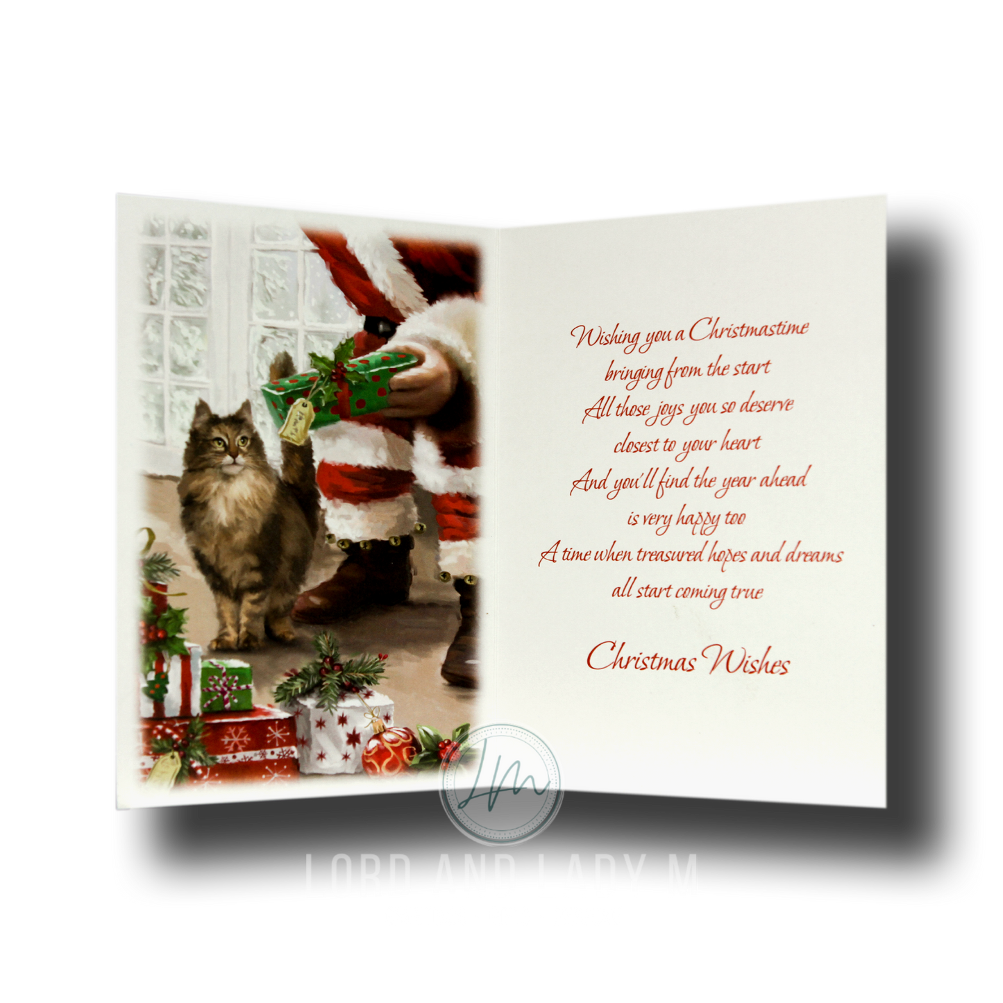 19cm - To Our Cat - Cat Gifts Santa - GH