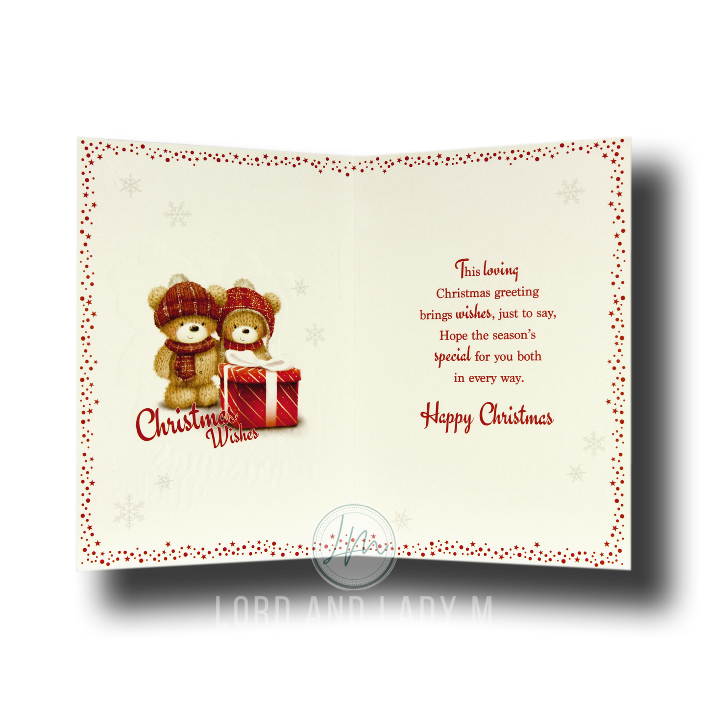 19cm - To A Special Son & Daughter-in-Law - BGC