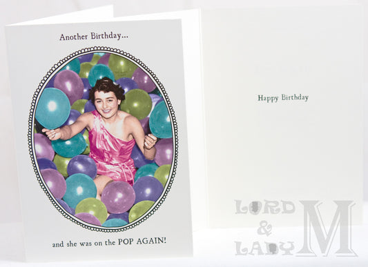 17cm - Another Birthday And She Was On The Pop Again