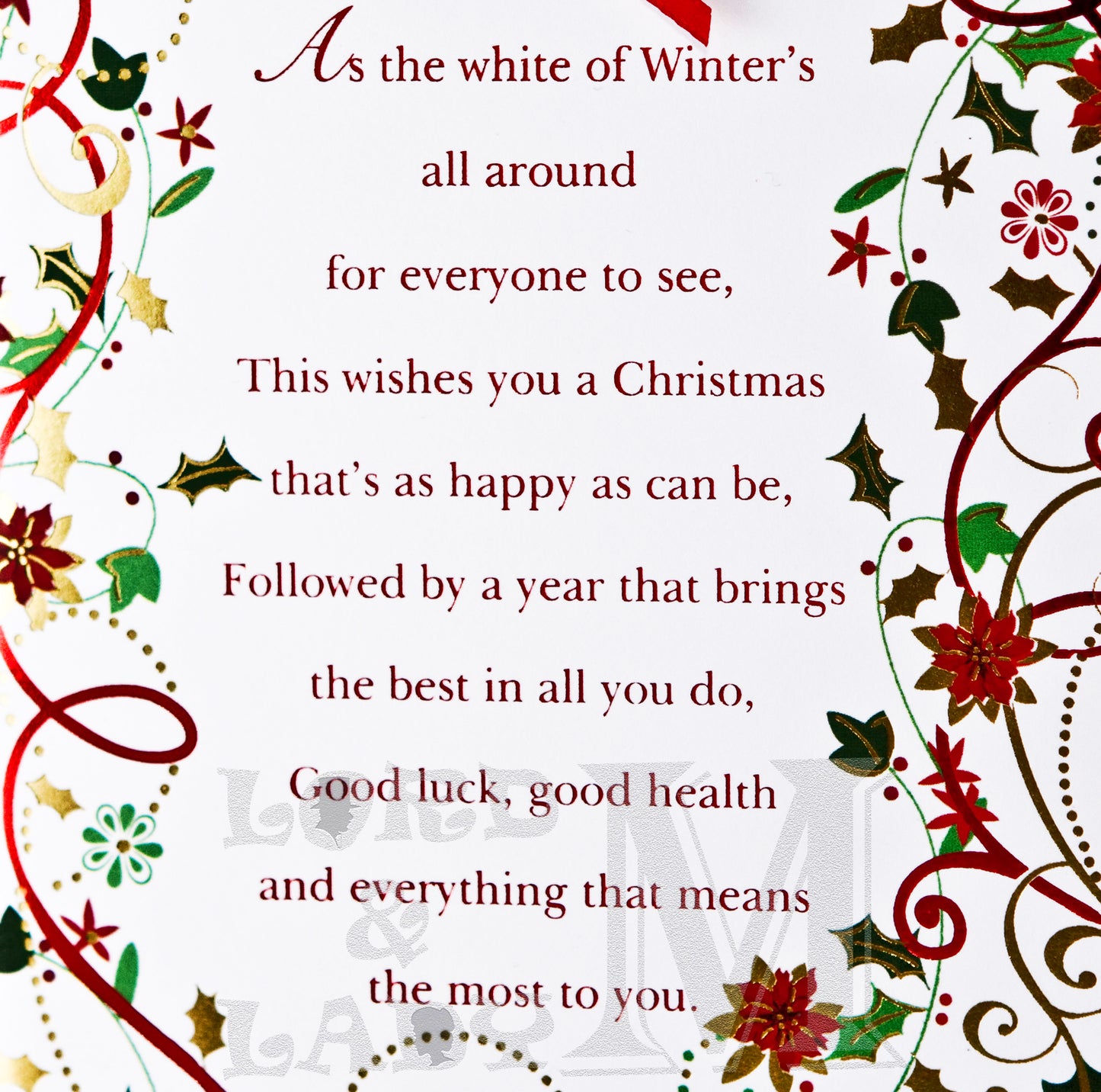 23cm - Christmas Wishes To A Dear Daughter-in-Law