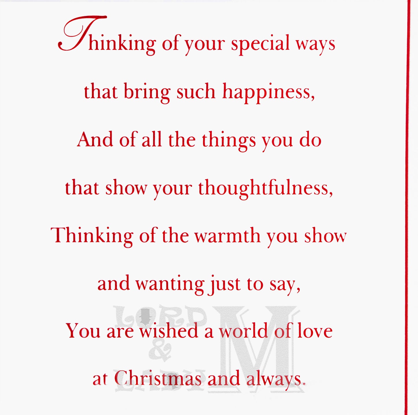 23cm - Christmas Wishes To A Dear Daughter-in-Law