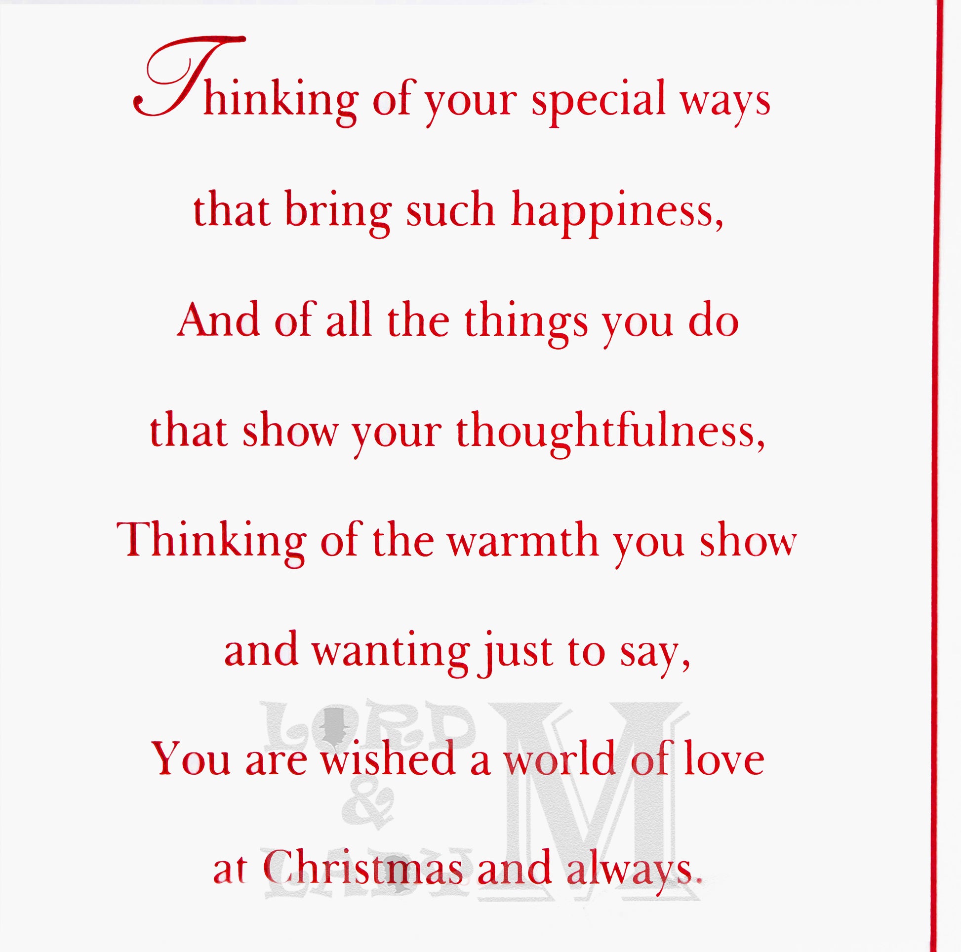 23cm - Christmas Wishes To A Dear Daughter-in-Law