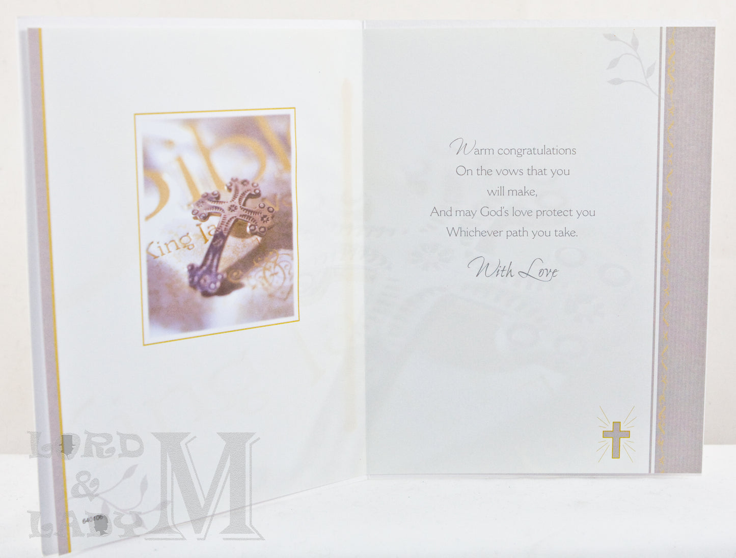 19cm - Godson Wishing You God's Blessings As You..